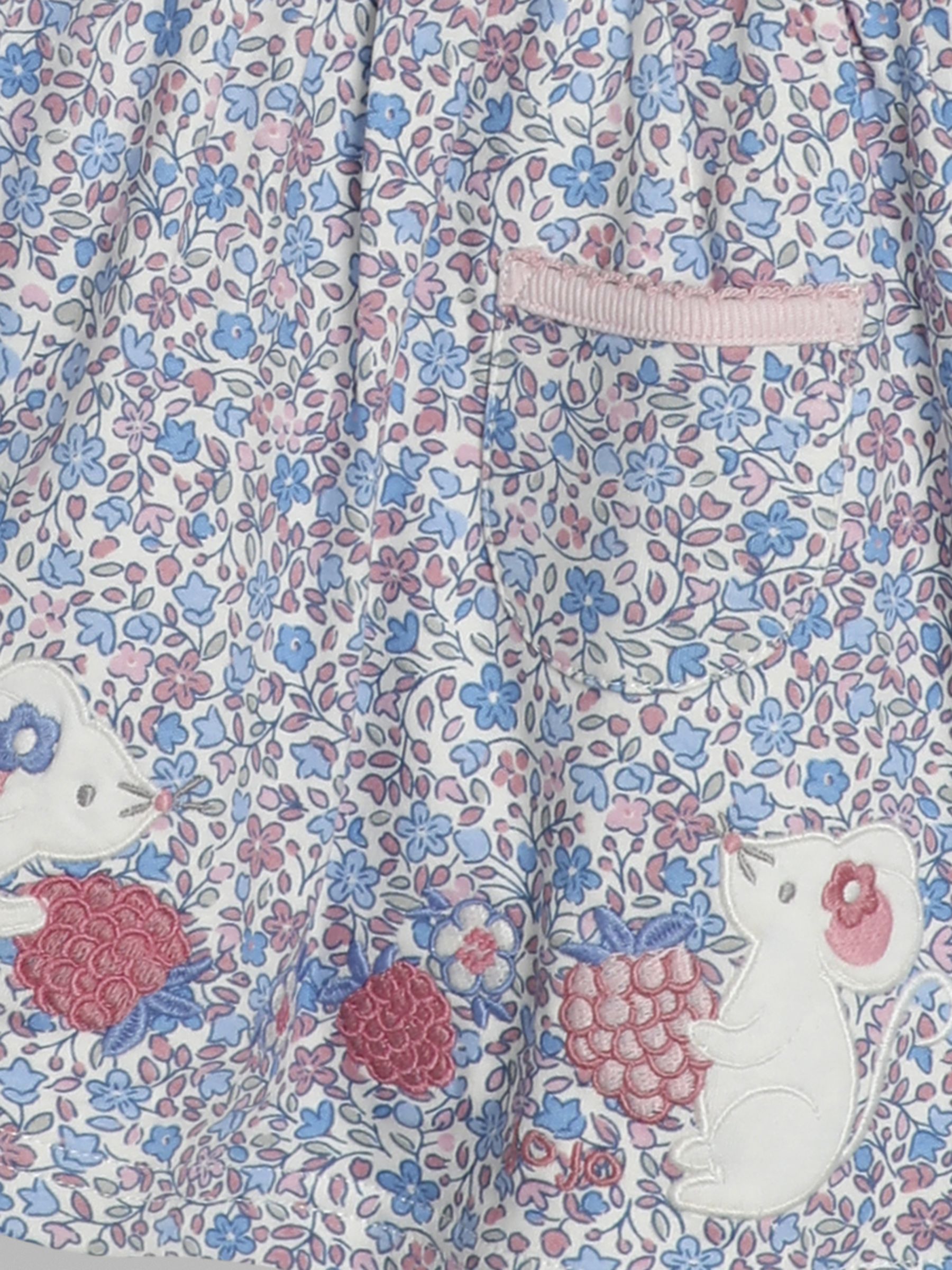 Pink Mouse Appliqué Ditsy Floral Dress - Image 3 of 3