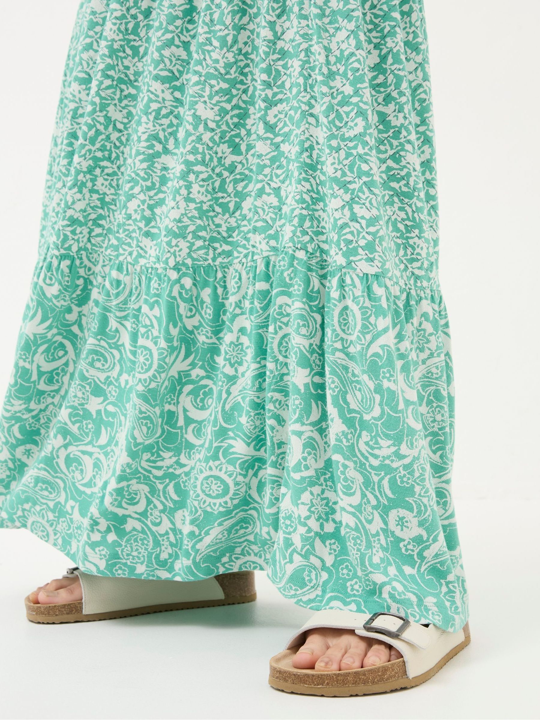 Maya Blue Paisley Jersey Maxi Dress - Image 6 of 7