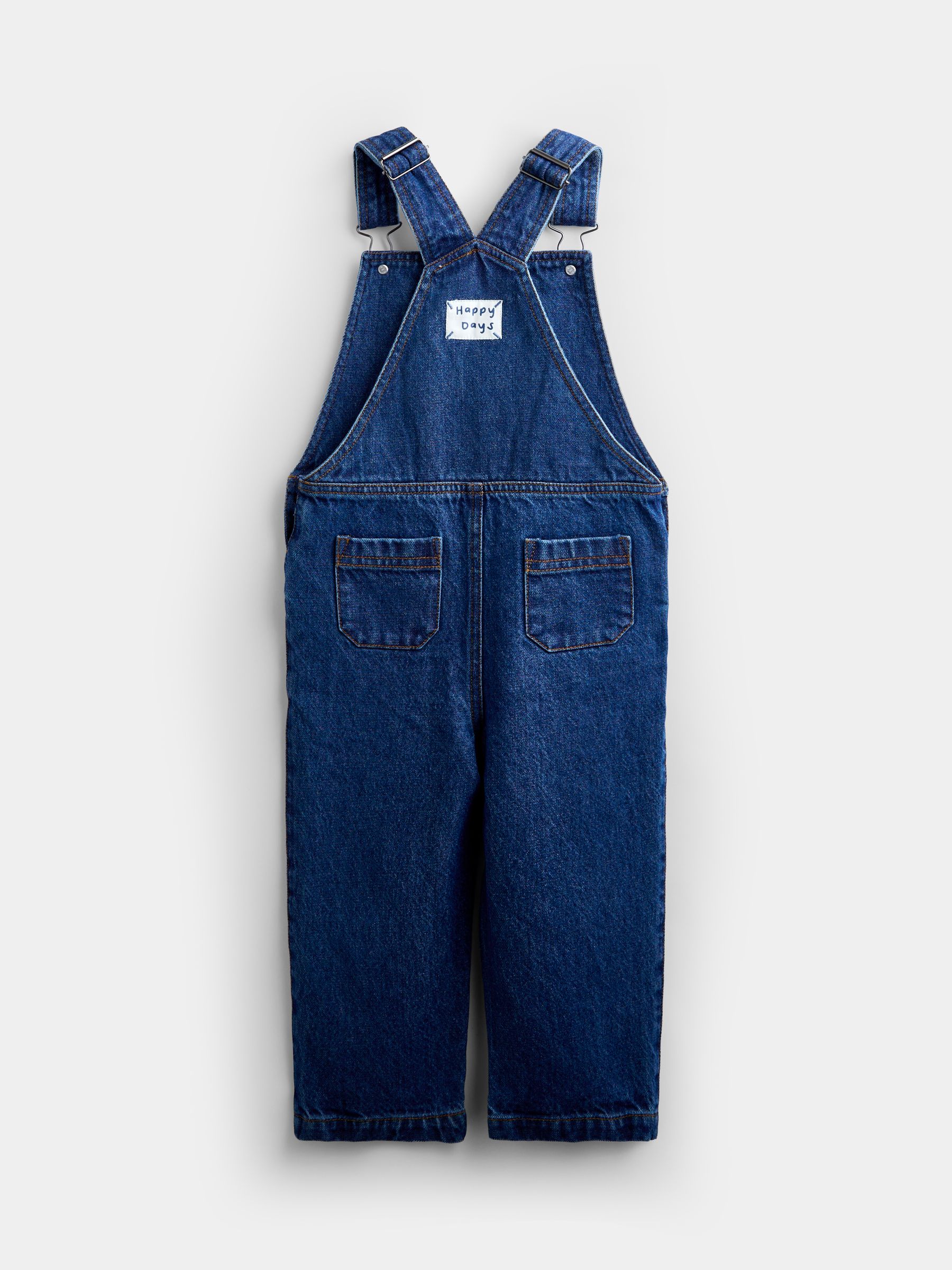 Mid Wash Blue Denim Dungaree Set - Image 6 of 7