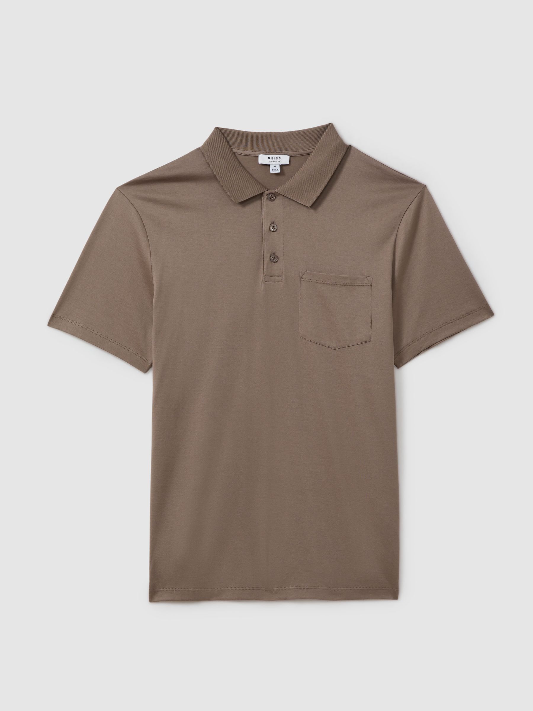 Austin Cinder Mercerised 100% Cotton Polo Shirt - Image 2 of 6