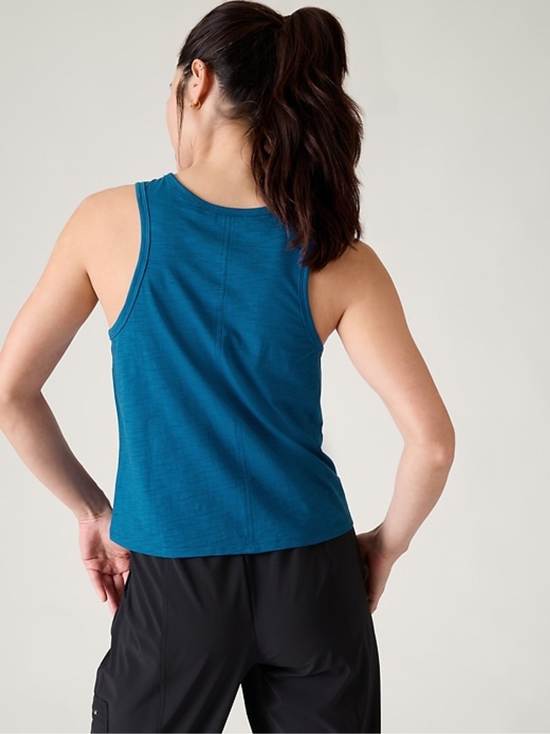 Athleta Blue Essential Tank Top - Image 2 of 2