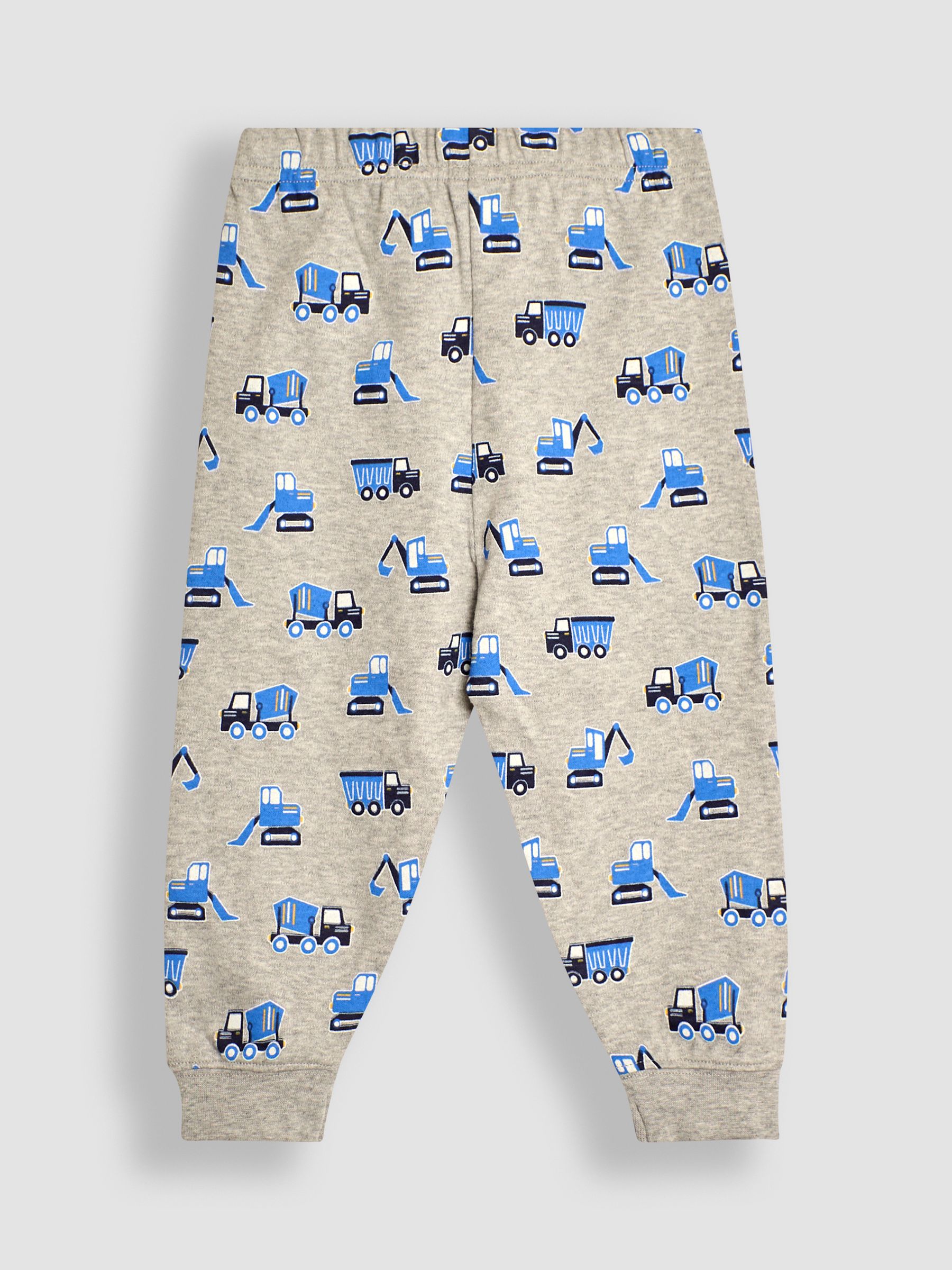Marl Grey Transport Jersey Pyjamas - Image 4 of 8