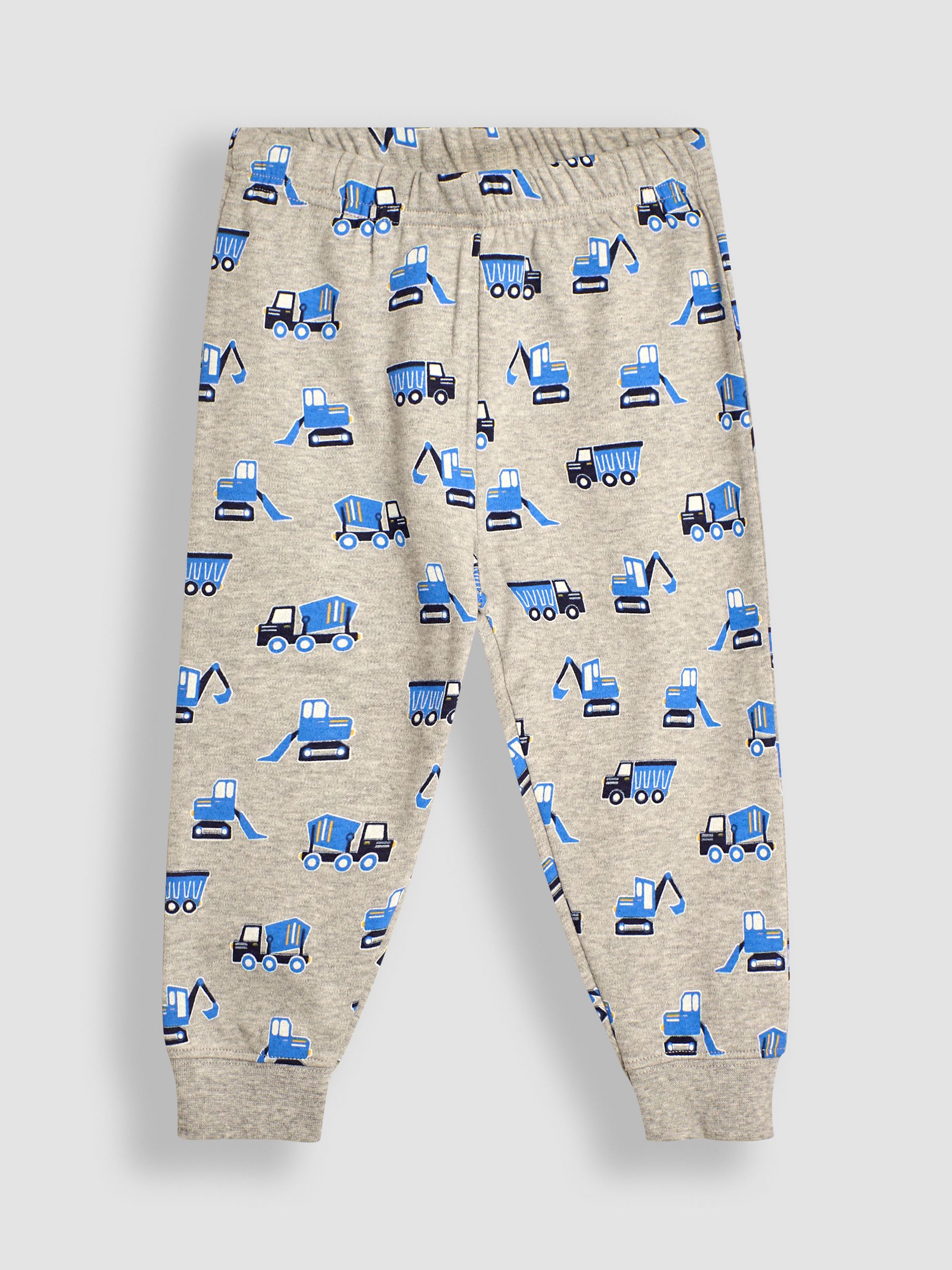 Marl Grey Transport Jersey Pyjamas - Image 5 of 8