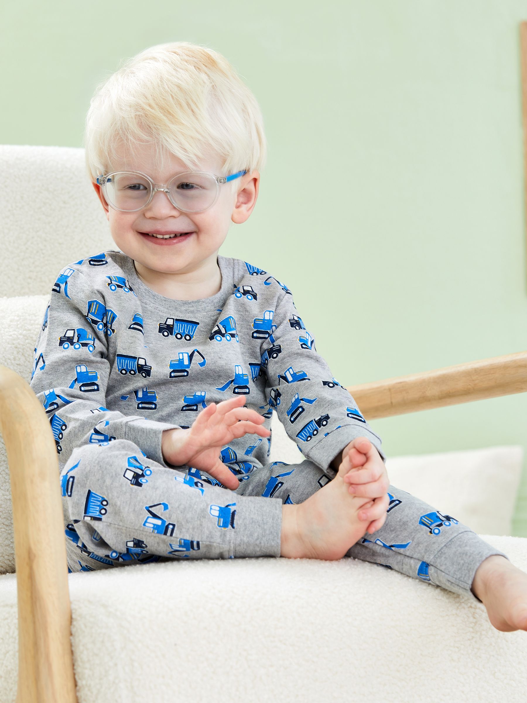 Marl Grey Transport Jersey Pyjamas - Image 8 of 8