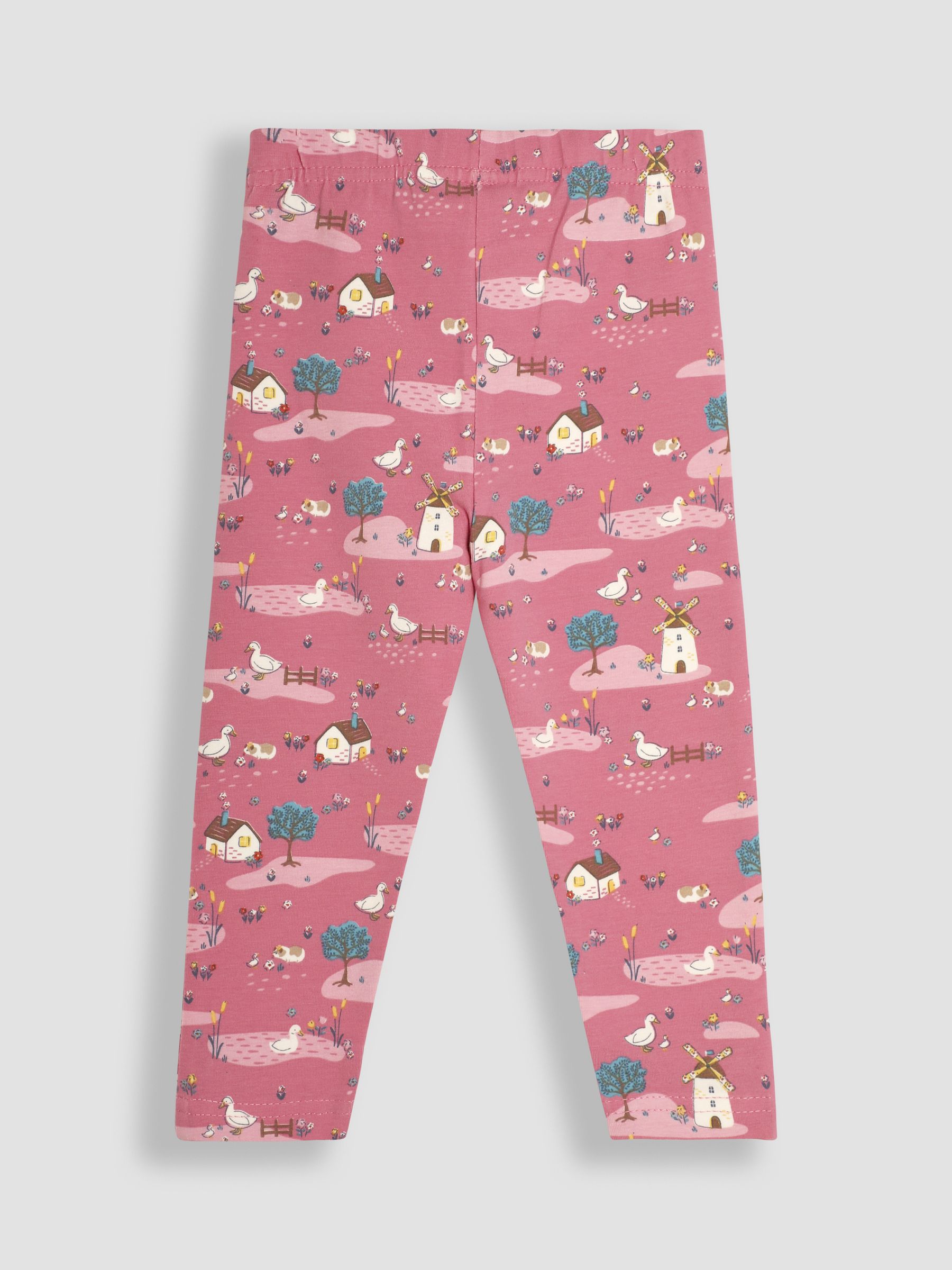Pink Homestead Friends 2-Pack Autumn Ditsy Floral Leggings - Image 4 of 8