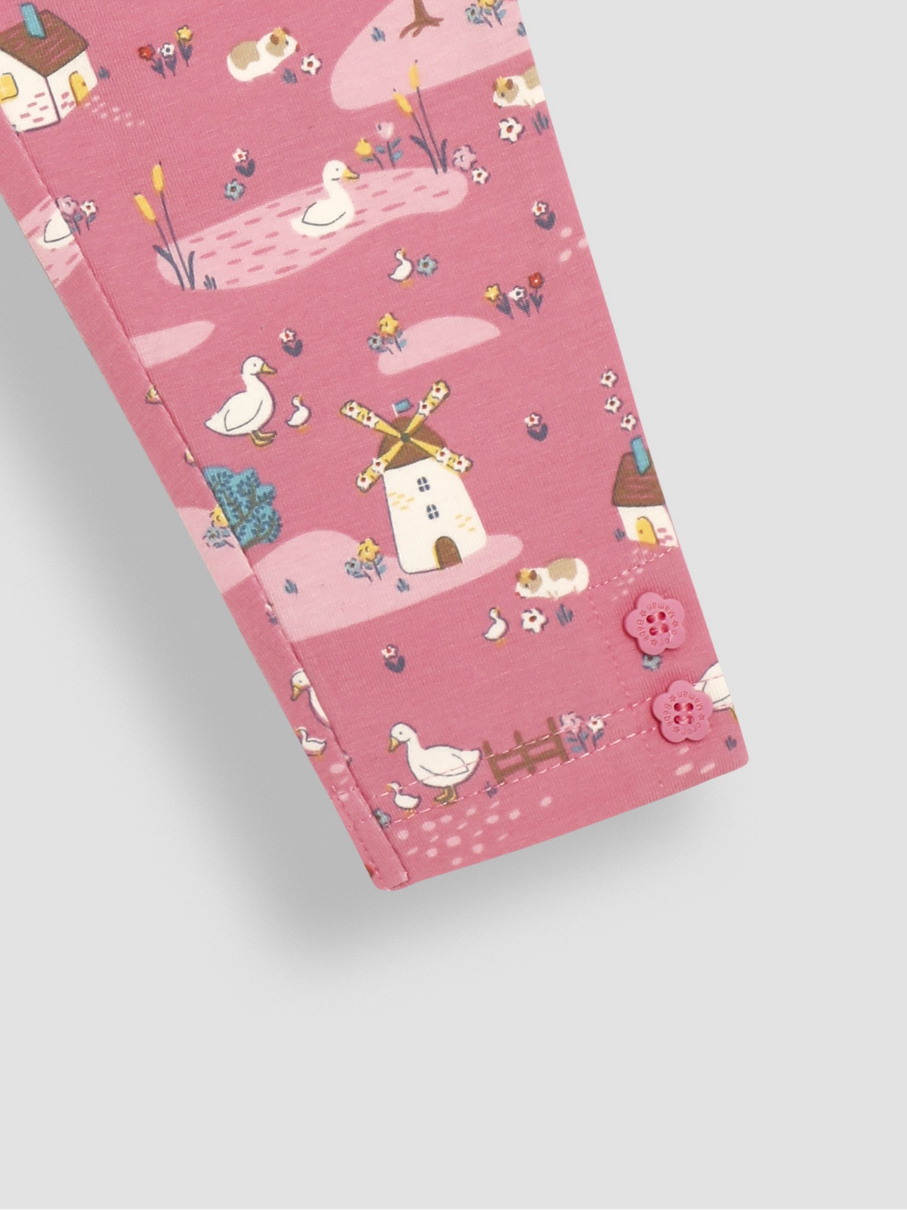 Pink Homestead Friends 2-Pack Autumn Ditsy Floral Leggings - Image 7 of 8