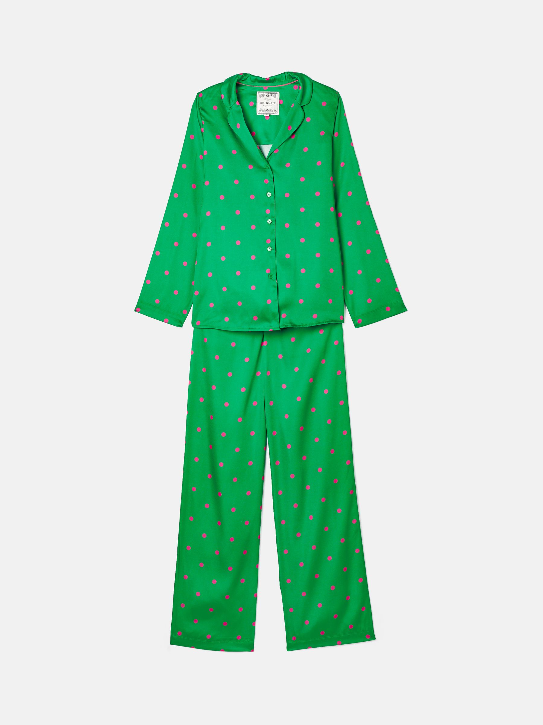 Bonnie Green Satin Pyjama Set - Image 7 of 7