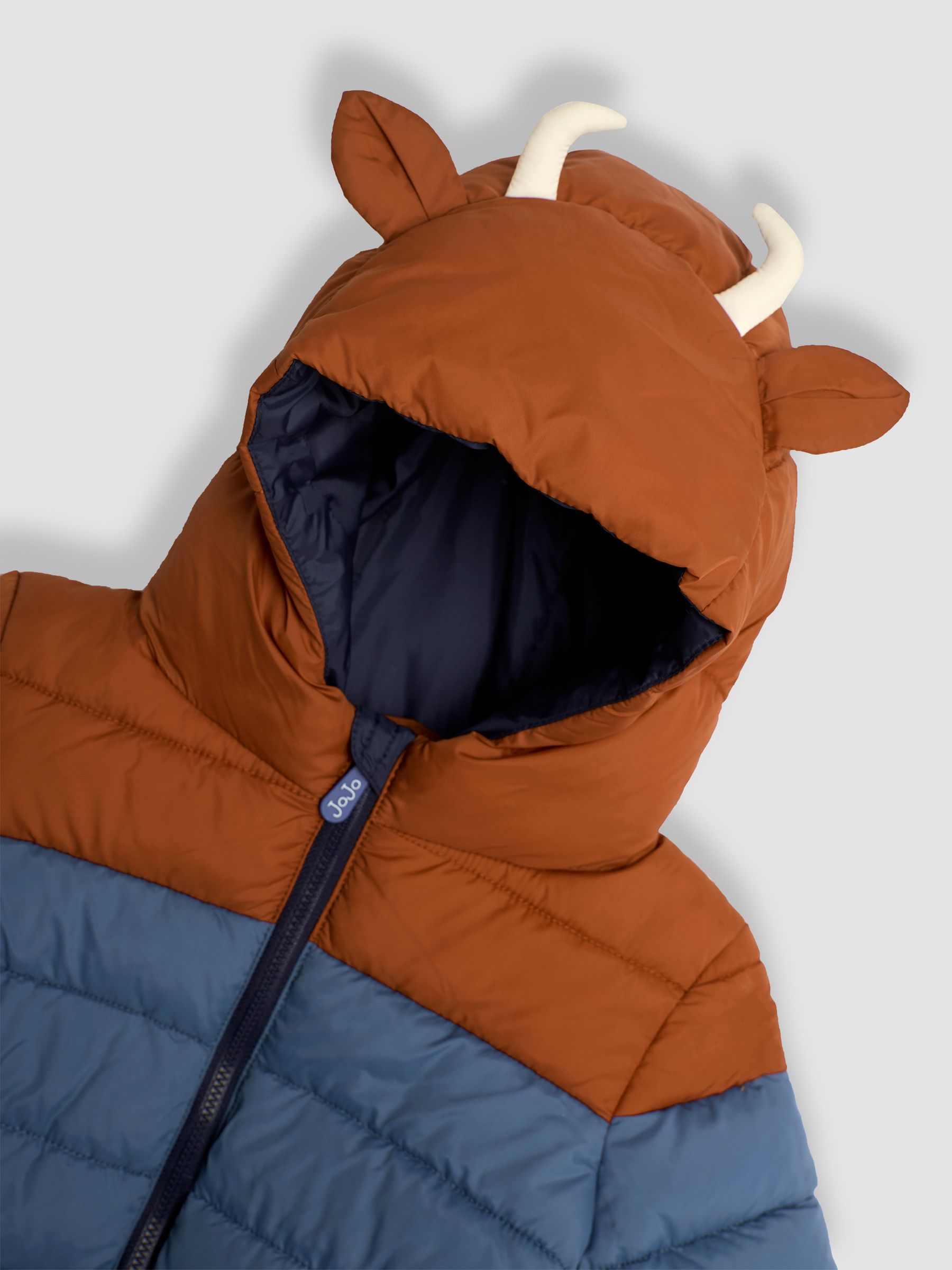 Gruffalo Brown The Gruffalo Puffer Jacket - Image 4 of 4 Gruffalo Brown The Gruffalo Puffer Jacket - Image 4 of 4