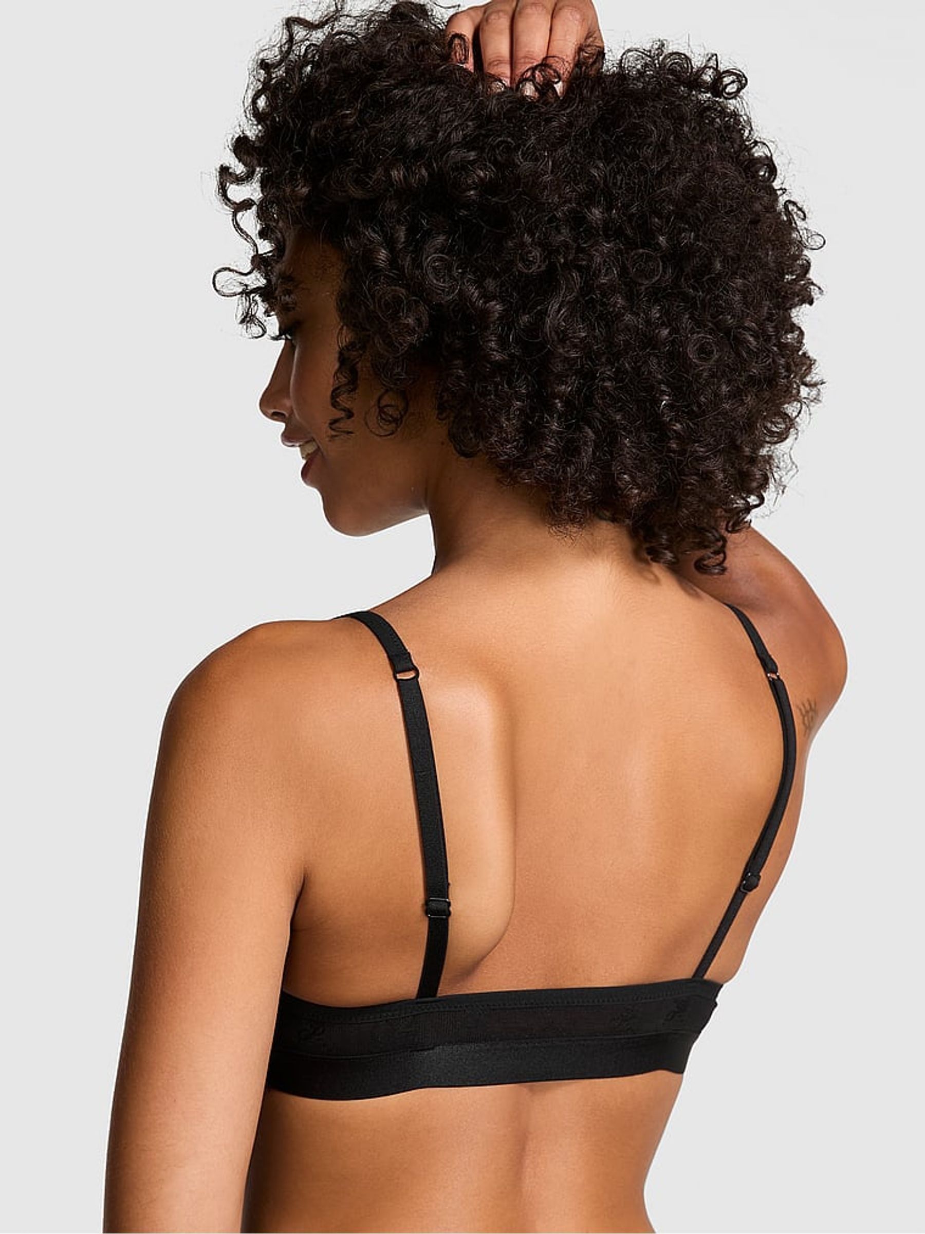 Black Triangle Bralette - Image 2 of 3