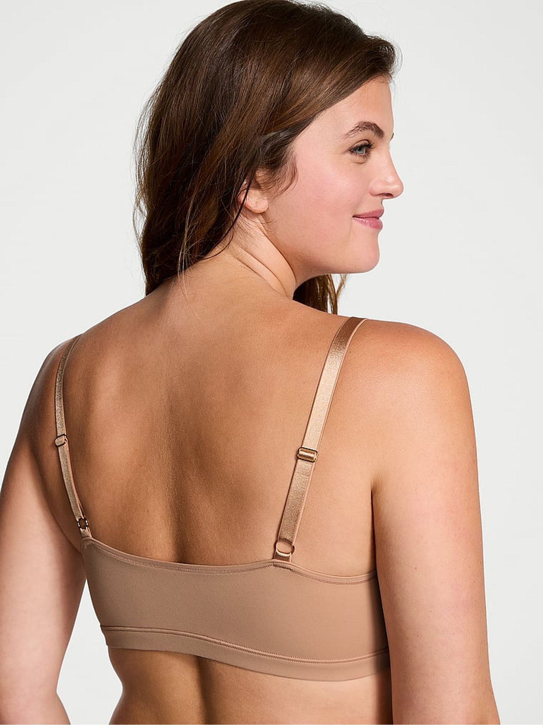 Praline Nude FeatherSoft™ Triangle Bralette - Image 2 of 3