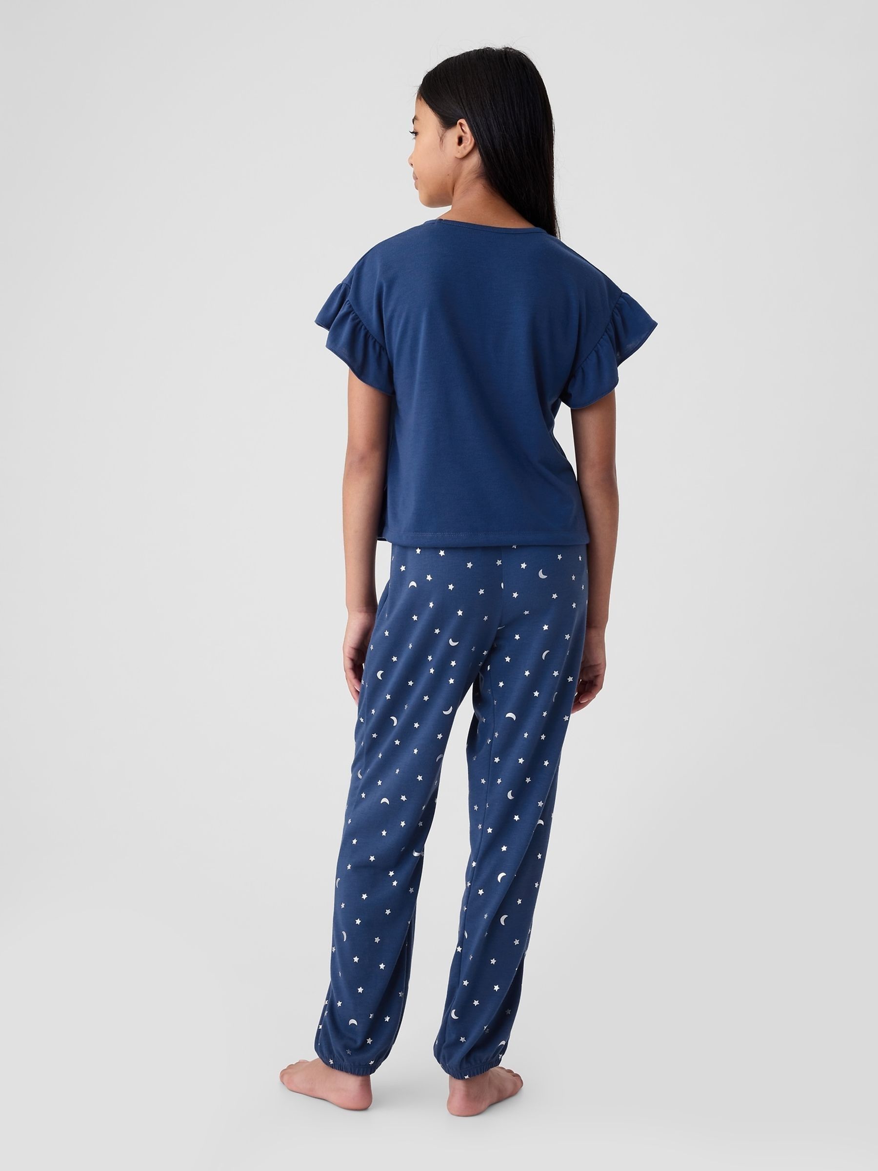 Blue Graphic Short Sleeve Pyjama Set (4-13yrs) - Image 2 of 3