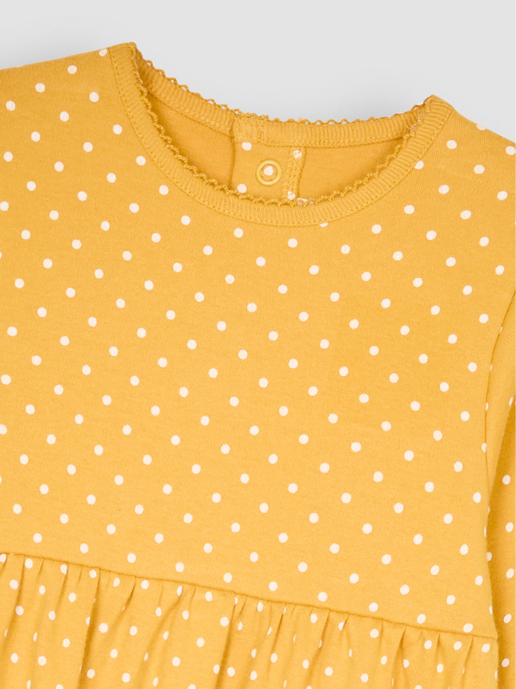 Mustard Yellow Spot Dress - Image 3 of 3