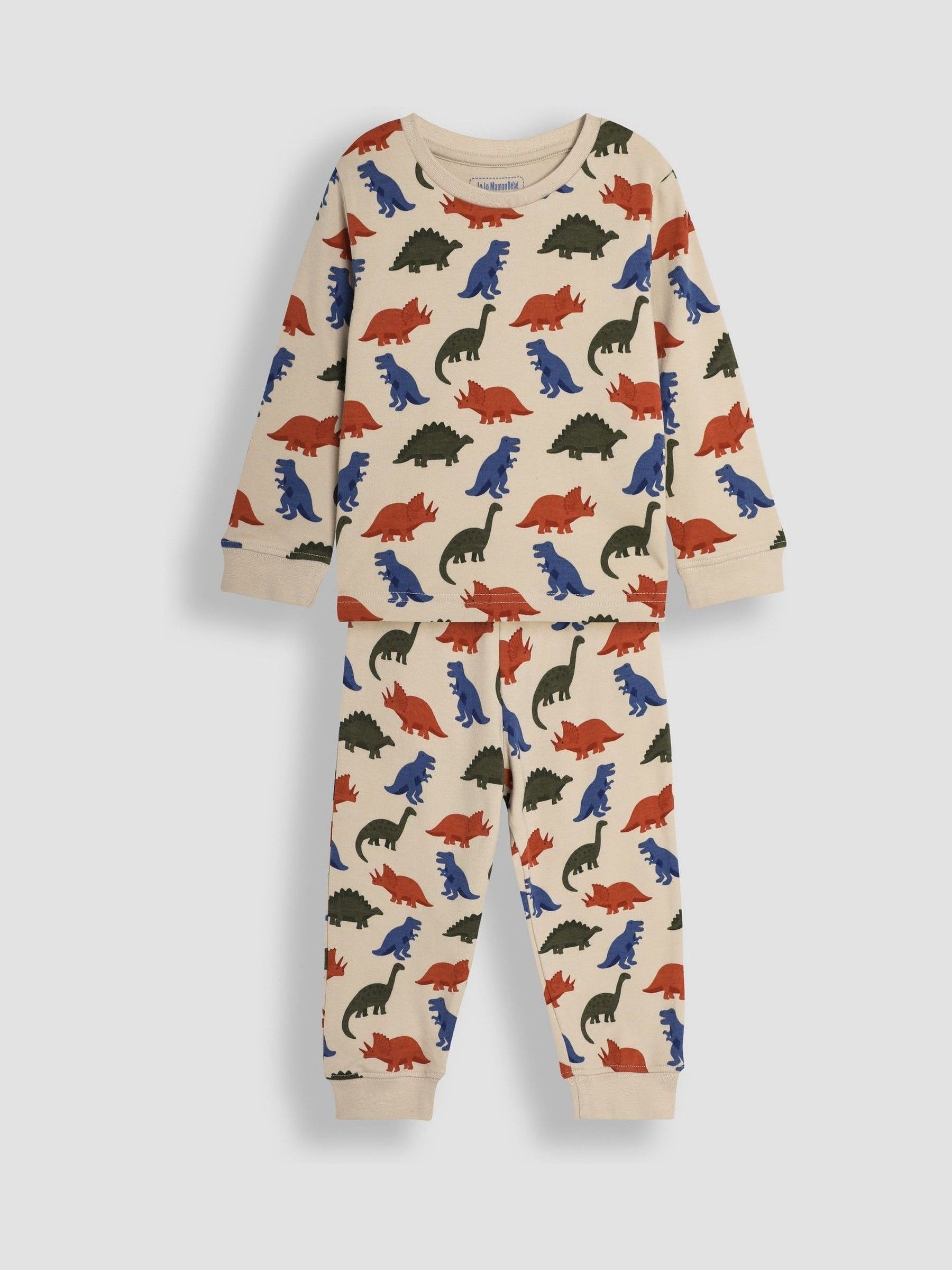 Stone Dino Jersey Pyjamas - Image 1 of 4