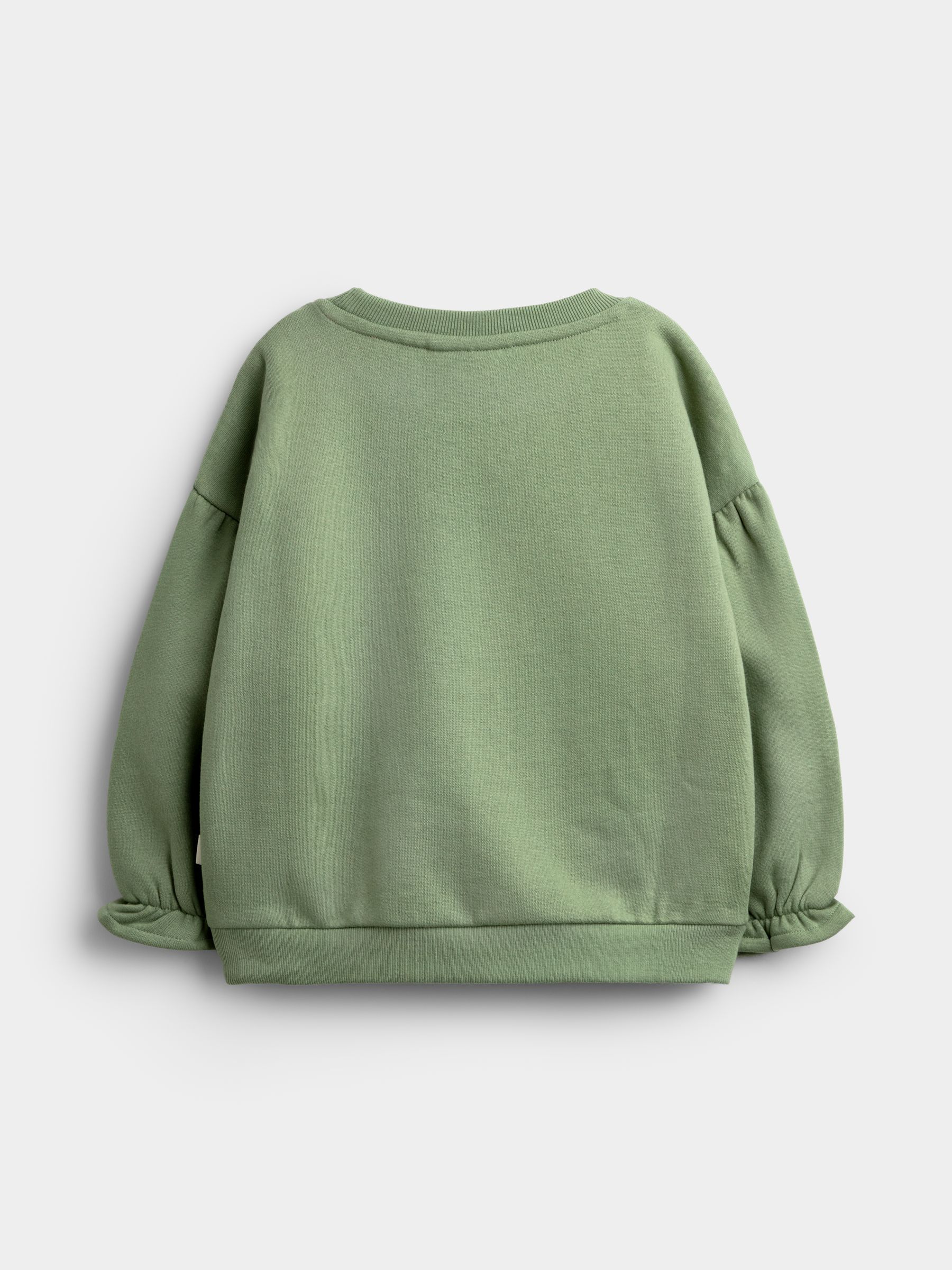 Sage Green Christmas Friends Appliqué Sweatshirt Jogger Set - Image 3 of 7