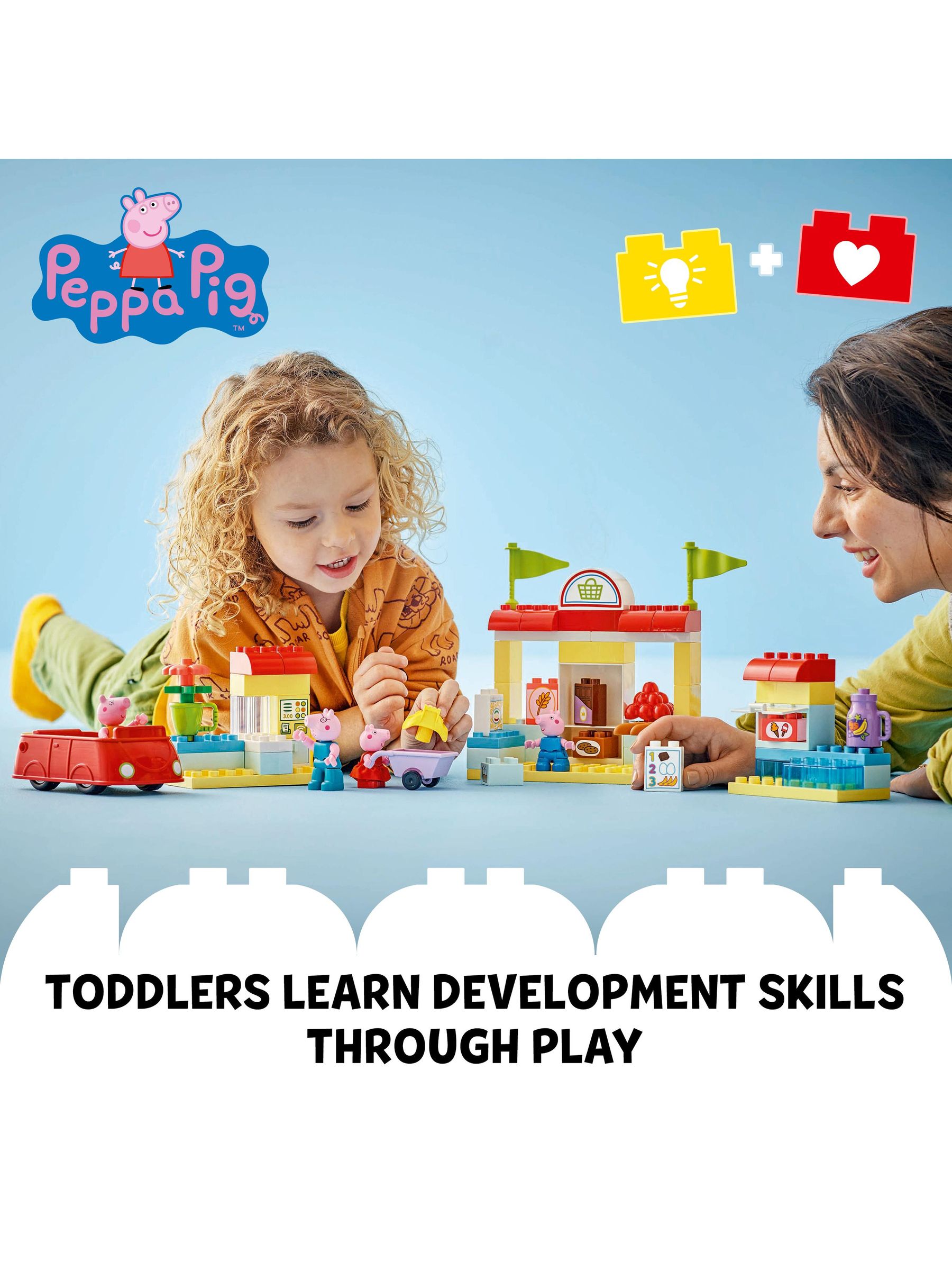 LEGO DUPLO Peppa Pig Supermarket with Car Toy - Image 3 of 7