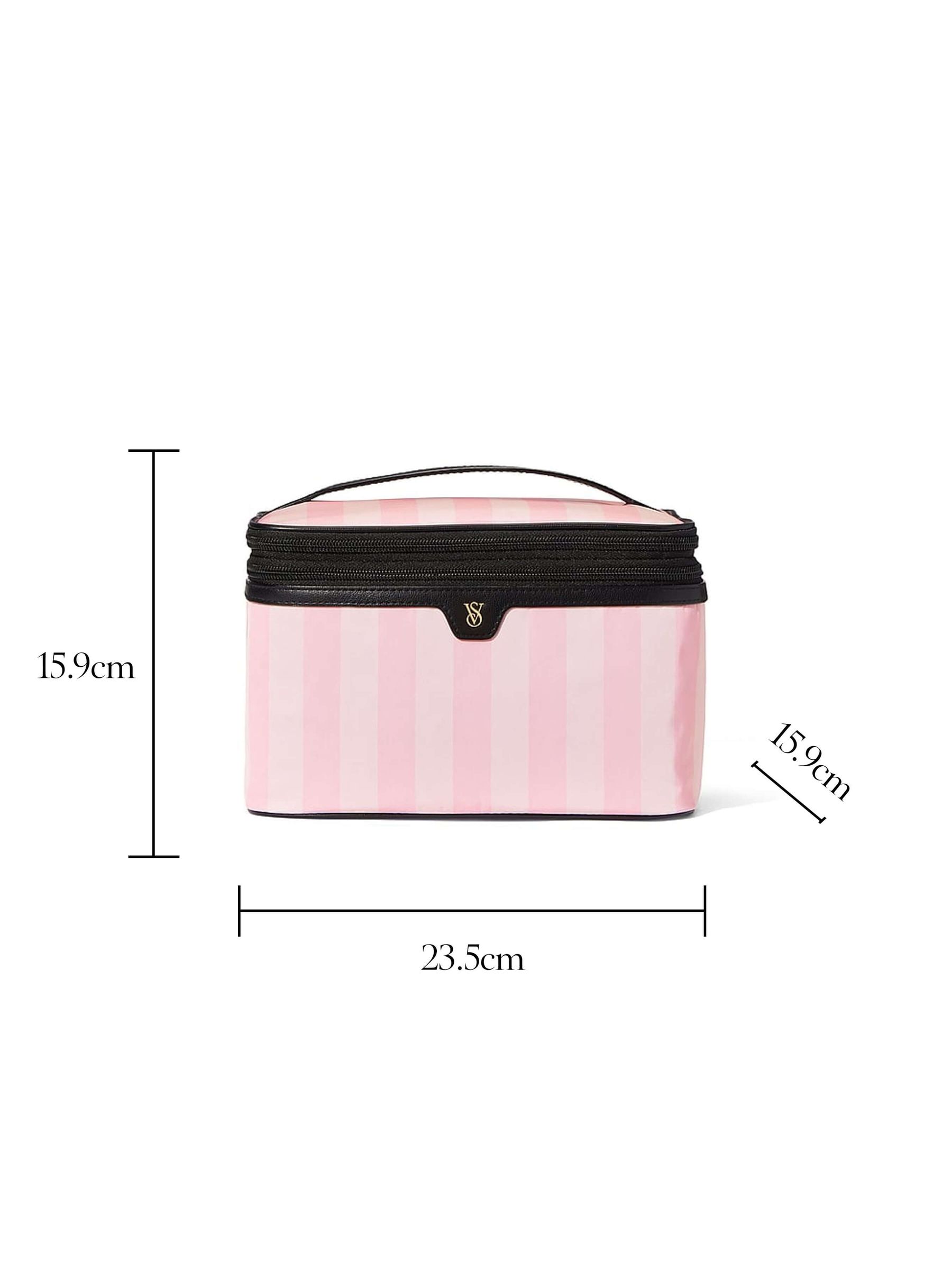 Iconic Stripe Pink Makeup Bag - Image 3 of 3