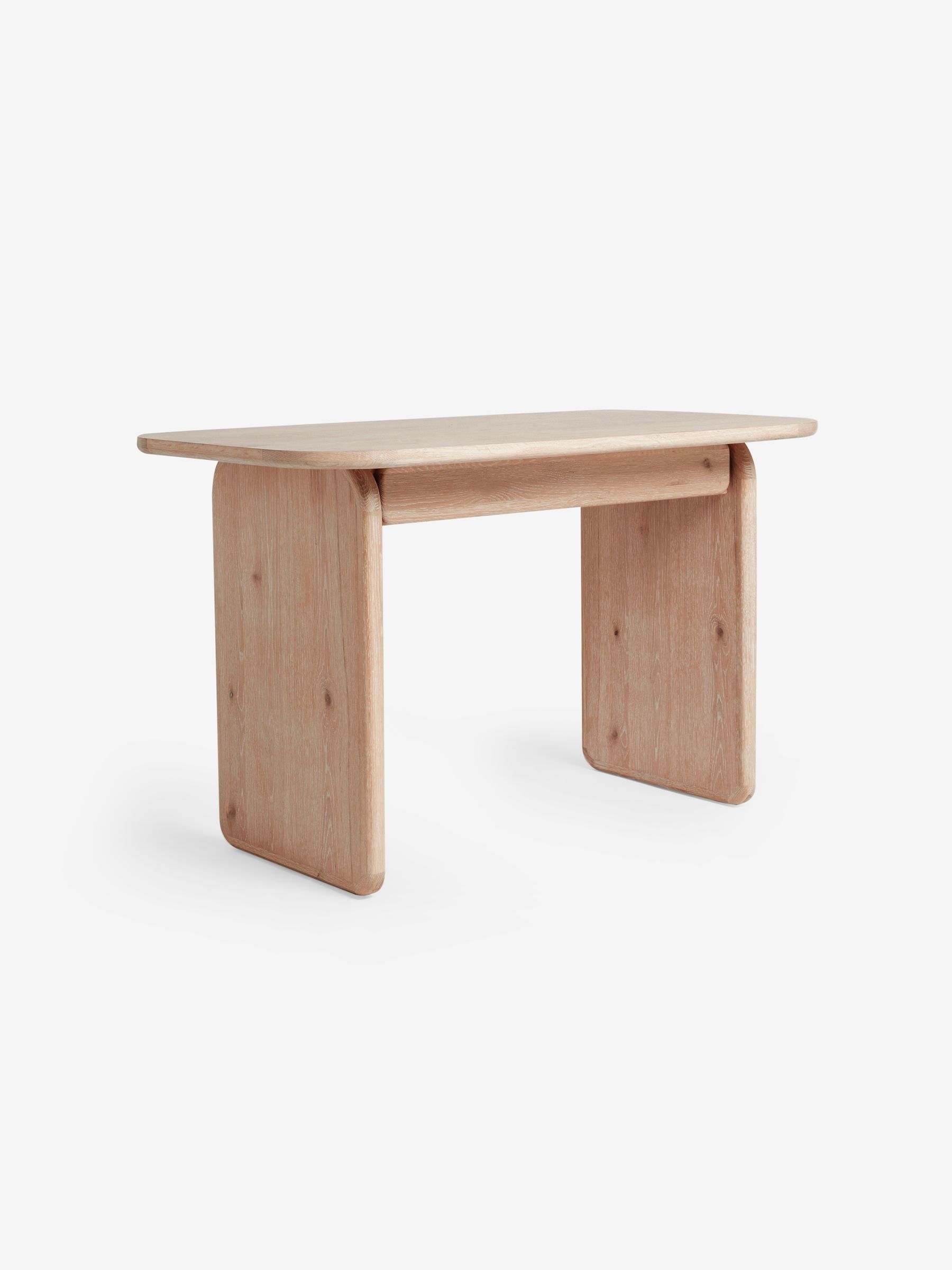 Nyla Desk in White Wash Oak - Image 5 of 6