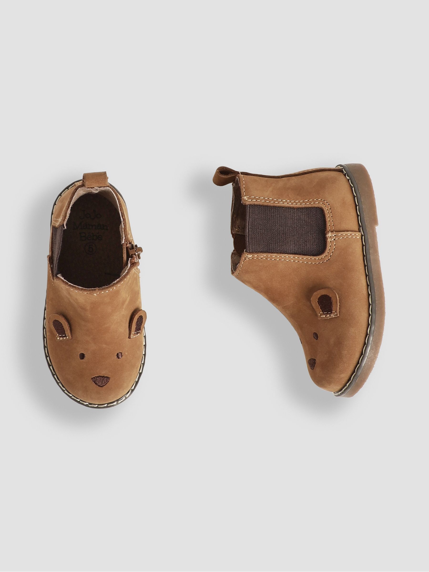 Brown Bear Leather Boots - Image 3 of 4