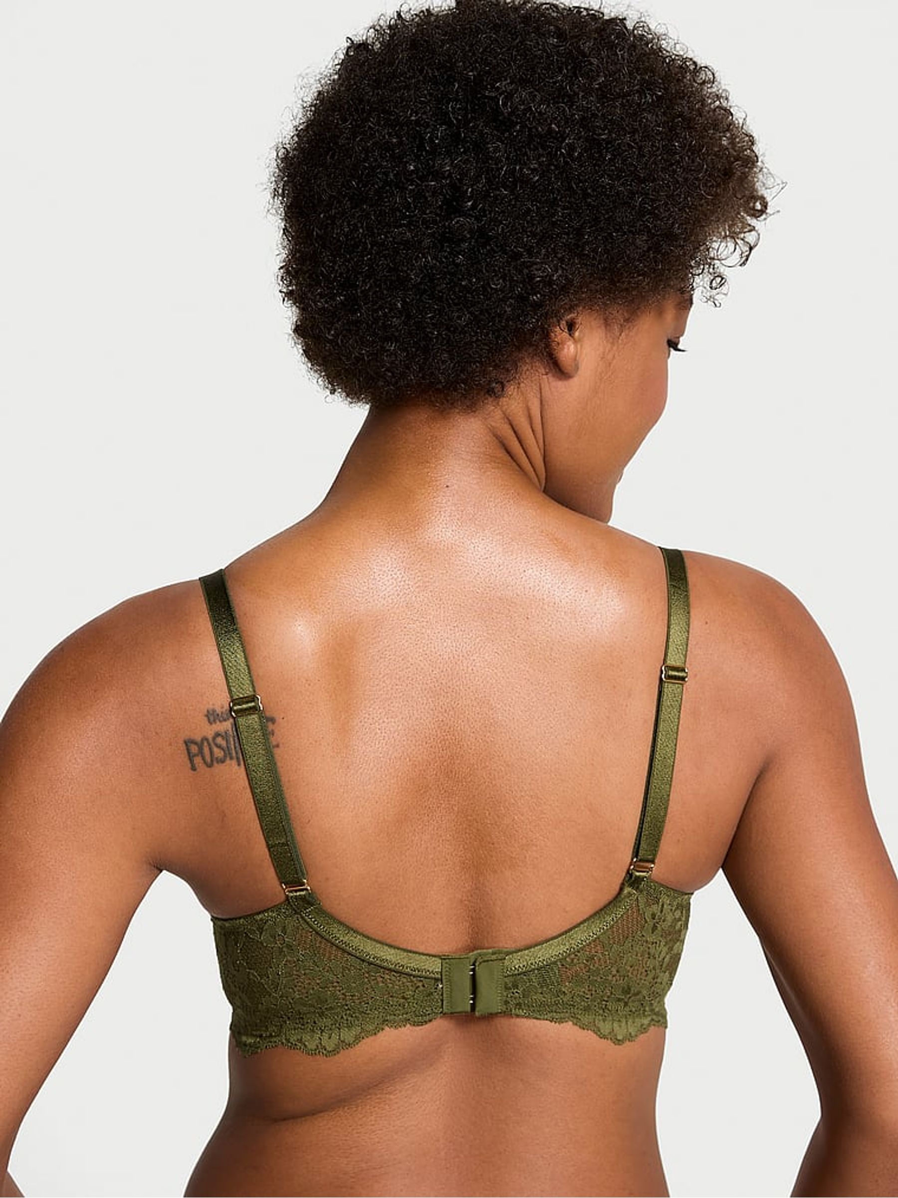 Woodland Green Lace Full Cup Bra - Image 2 of 3
