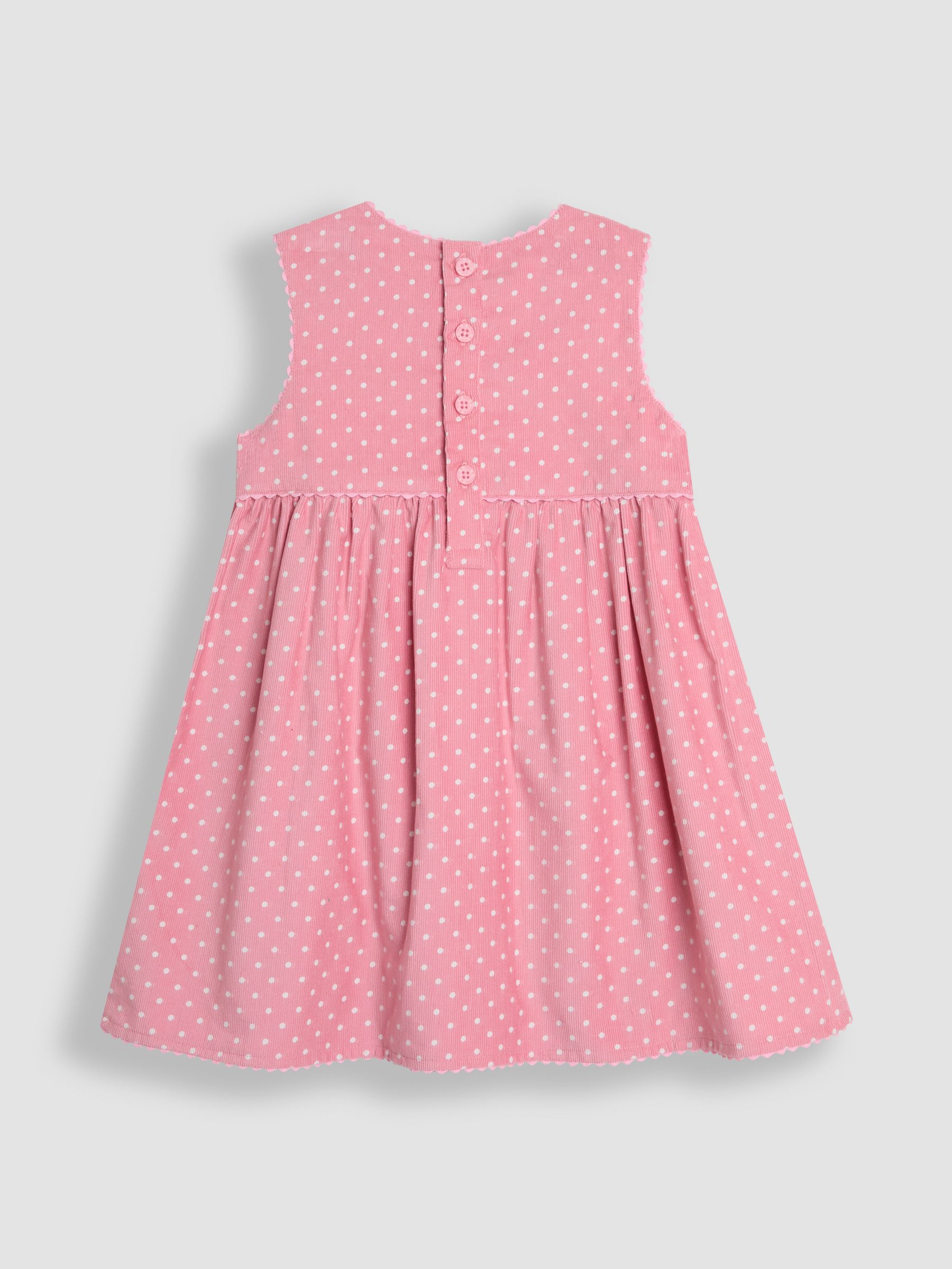 Pink Mouse Applique Cord Dress - Image 2 of 4