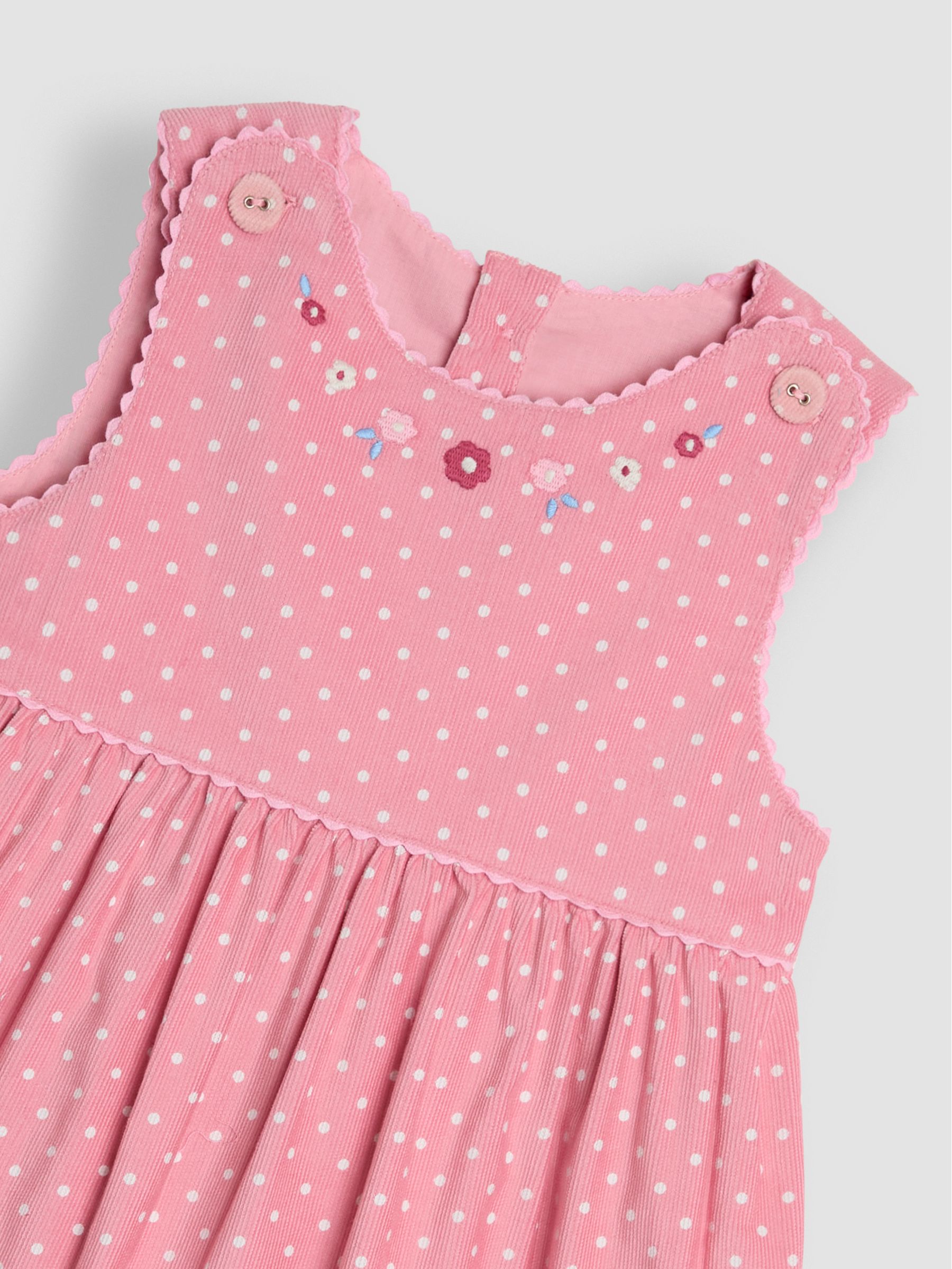 Pink Mouse Applique Cord Dress - Image 3 of 4