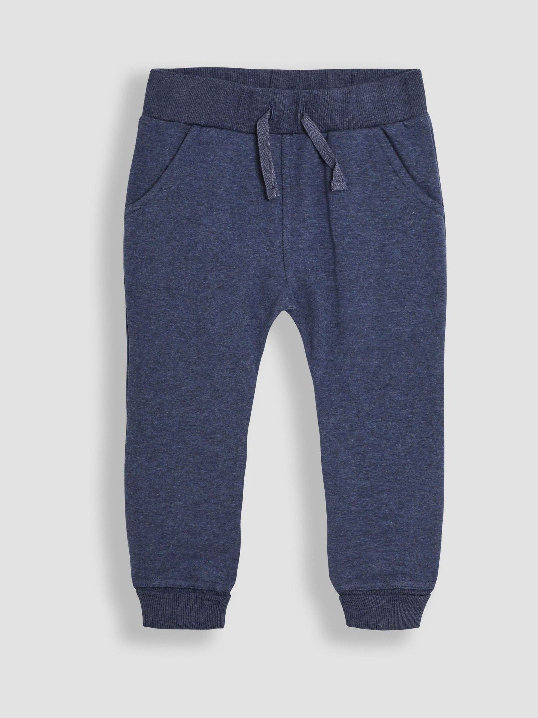 Navy Blue & Denim Blue 2-Pack Fitted Joggers - Image 4 of 5