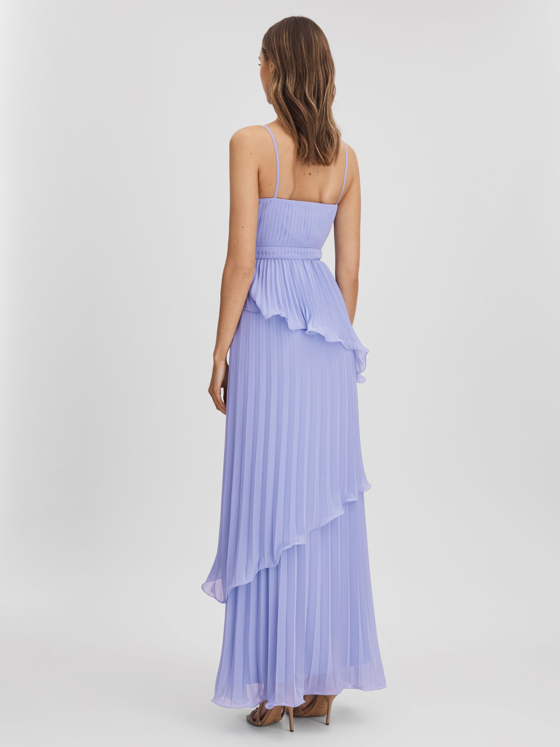 Amur Ruffle Maxi Dress in Lilac - Image 5 of 6