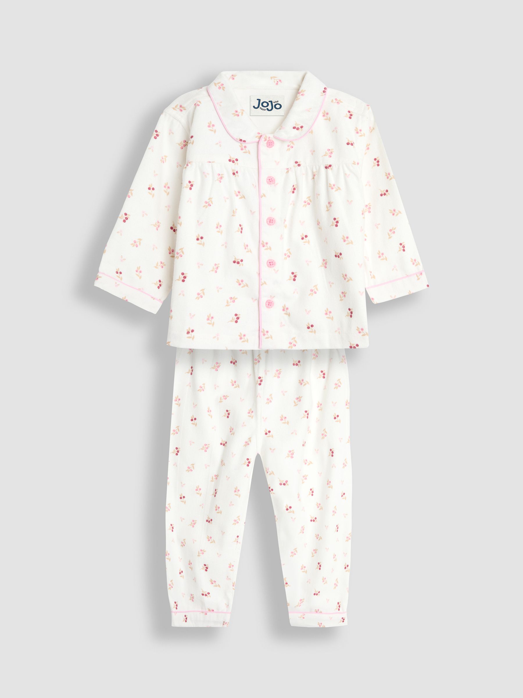 Cream Woven Pyjamas - Image 1 of 5