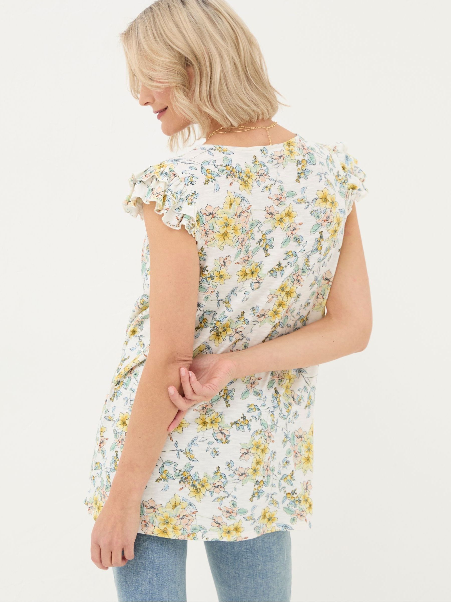 Katy Natural Citrus Tunic - Image 2 of 7