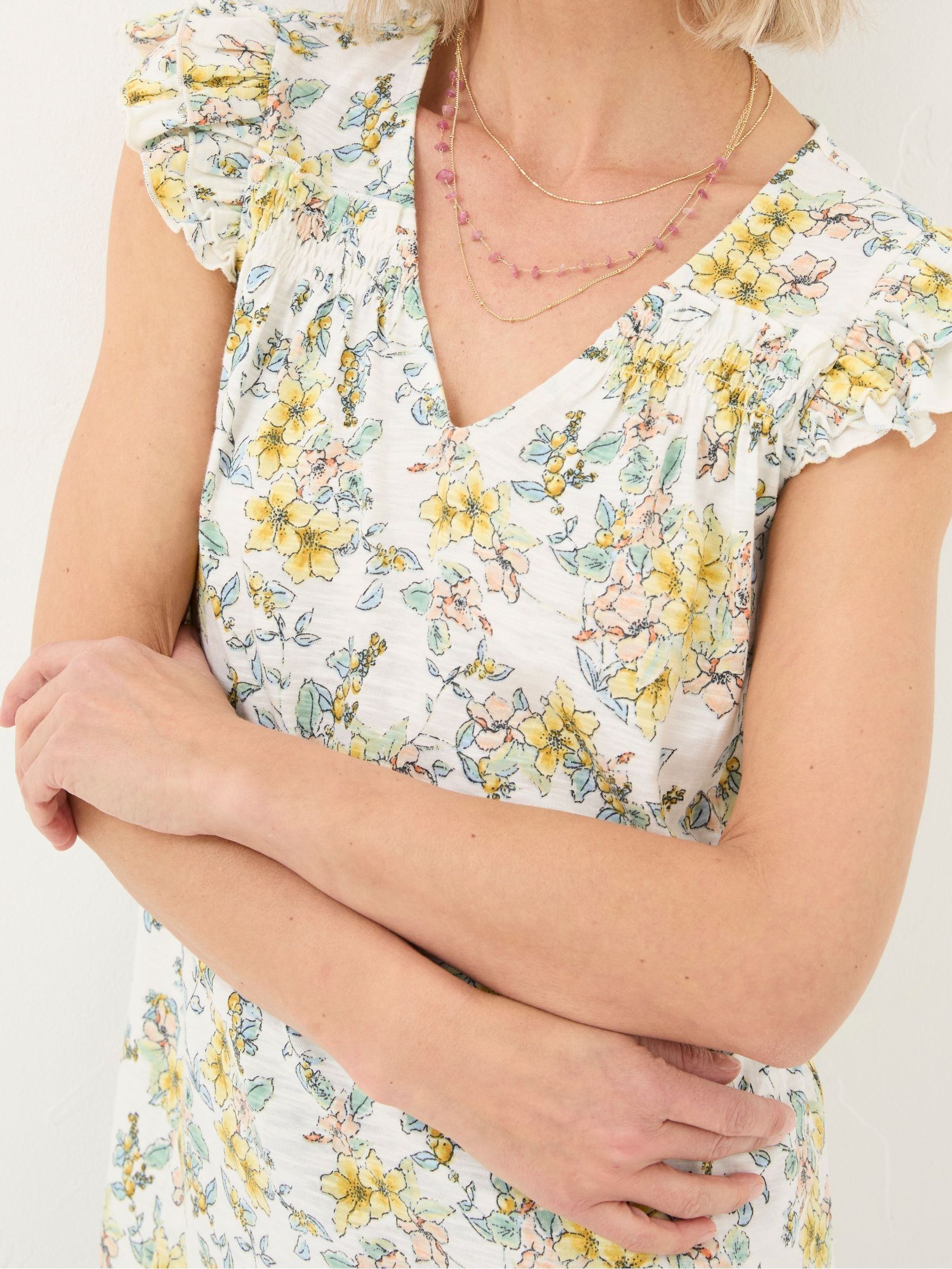 Katy Natural Citrus Tunic - Image 3 of 7