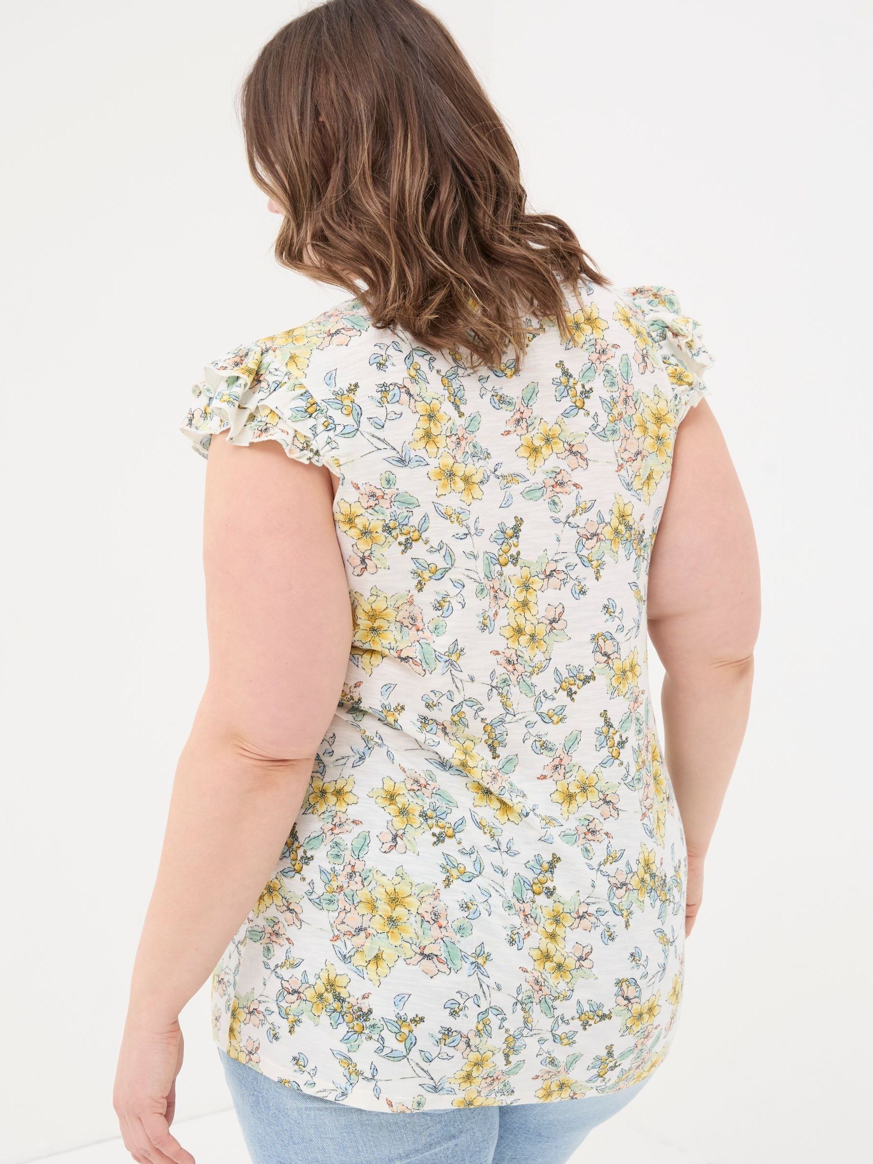 Katy Natural Citrus Tunic - Image 6 of 7