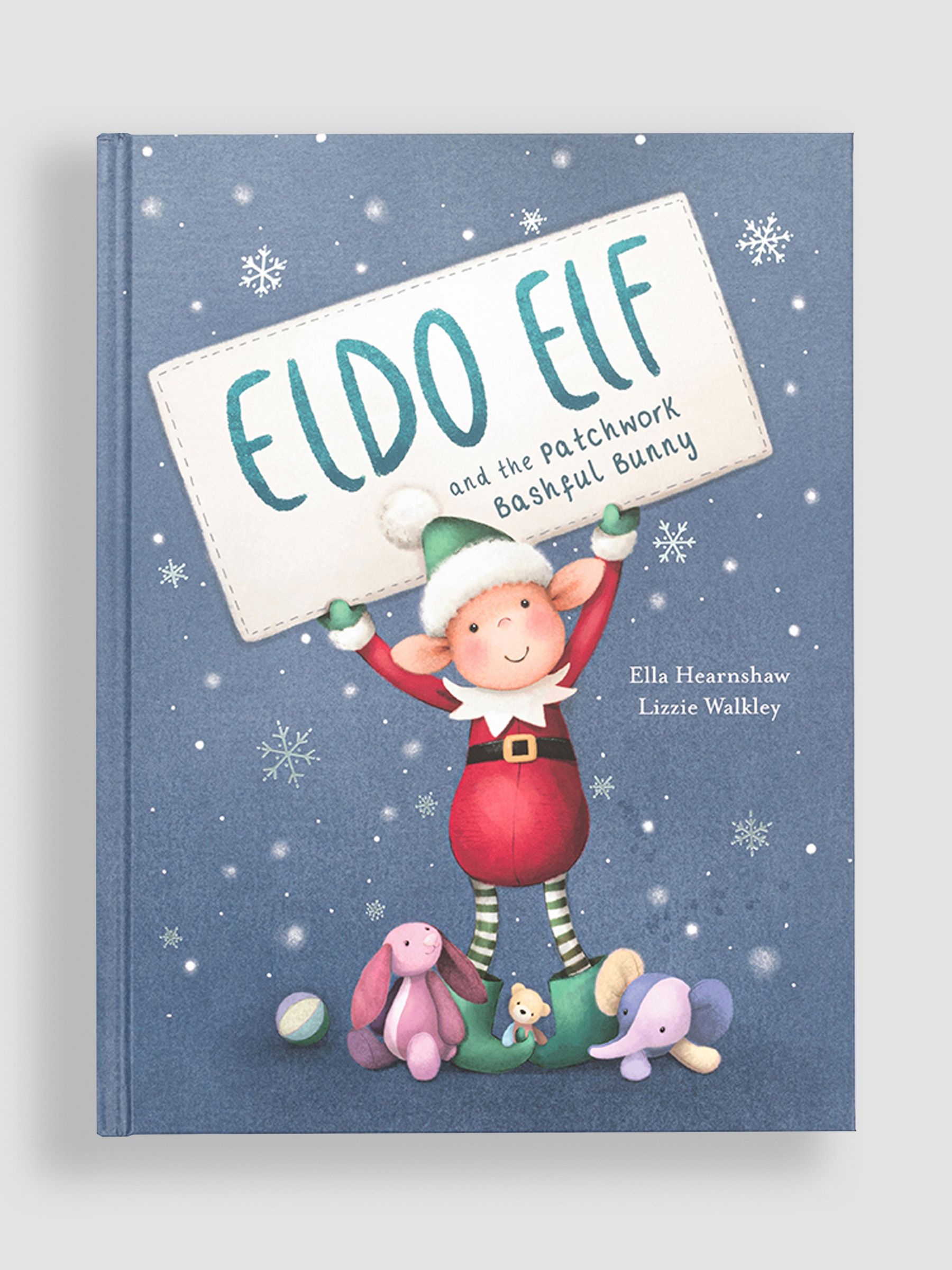 Jellycat Eldo Elf and the Patchwork Bashful Bunny - Image 1 of 5