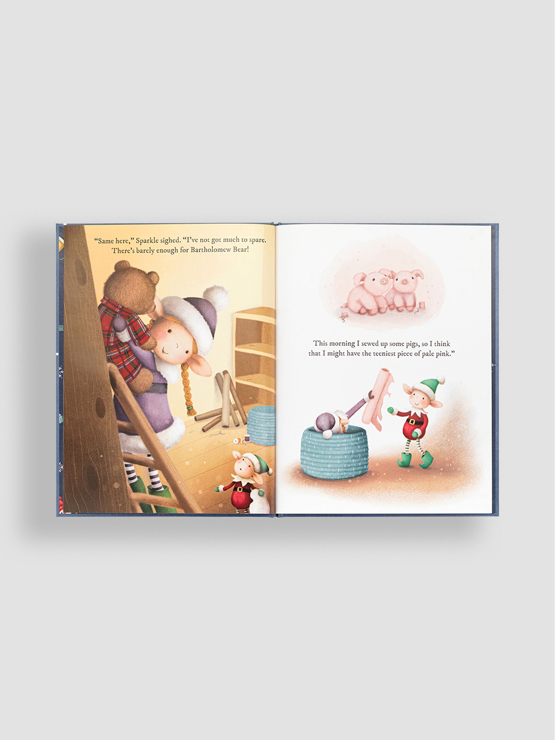 Jellycat Eldo Elf and the Patchwork Bashful Bunny - Image 3 of 5