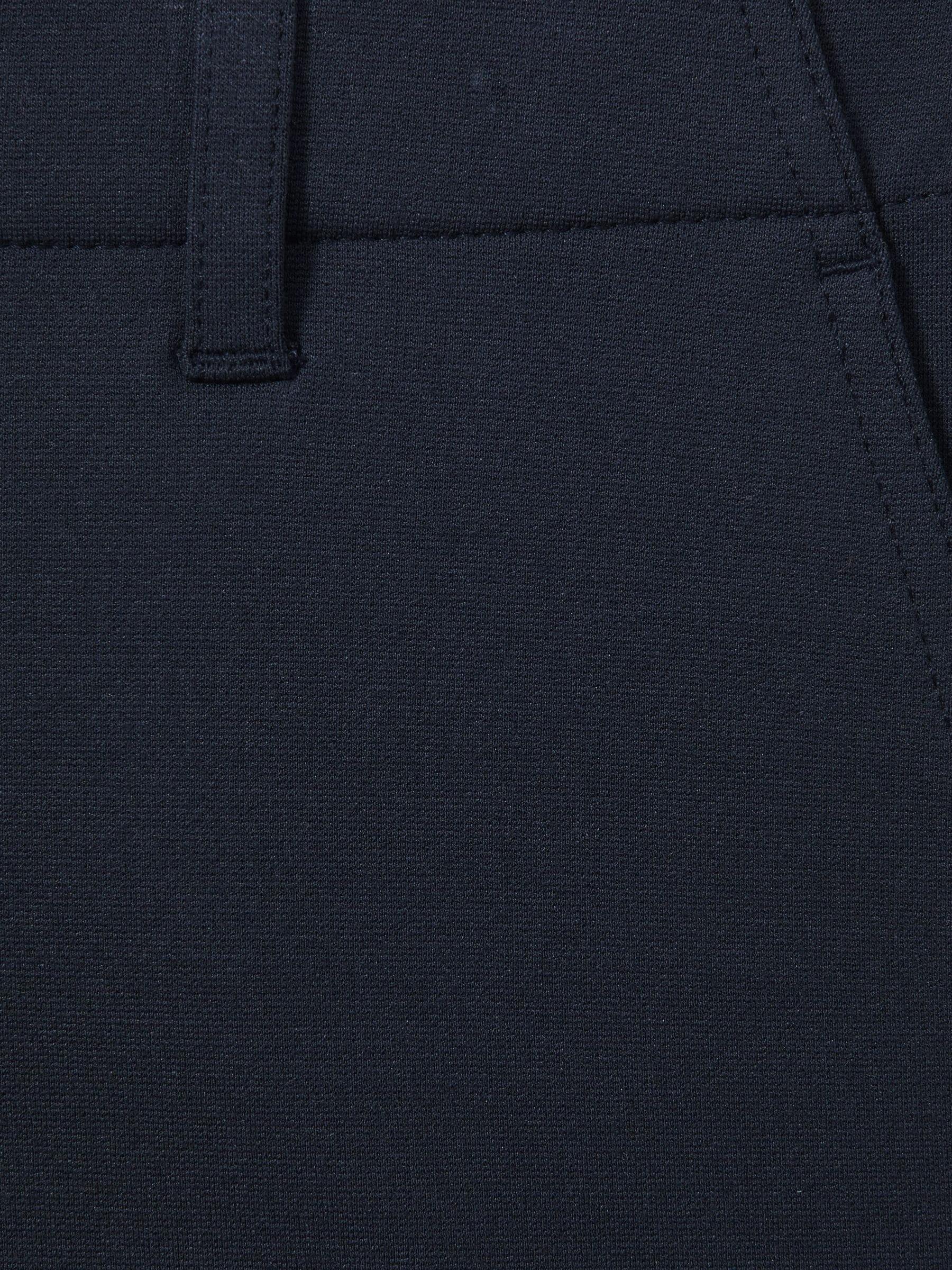 Paige Tailored Knitted Shorts in Deep Anchor - Image 5 of 5