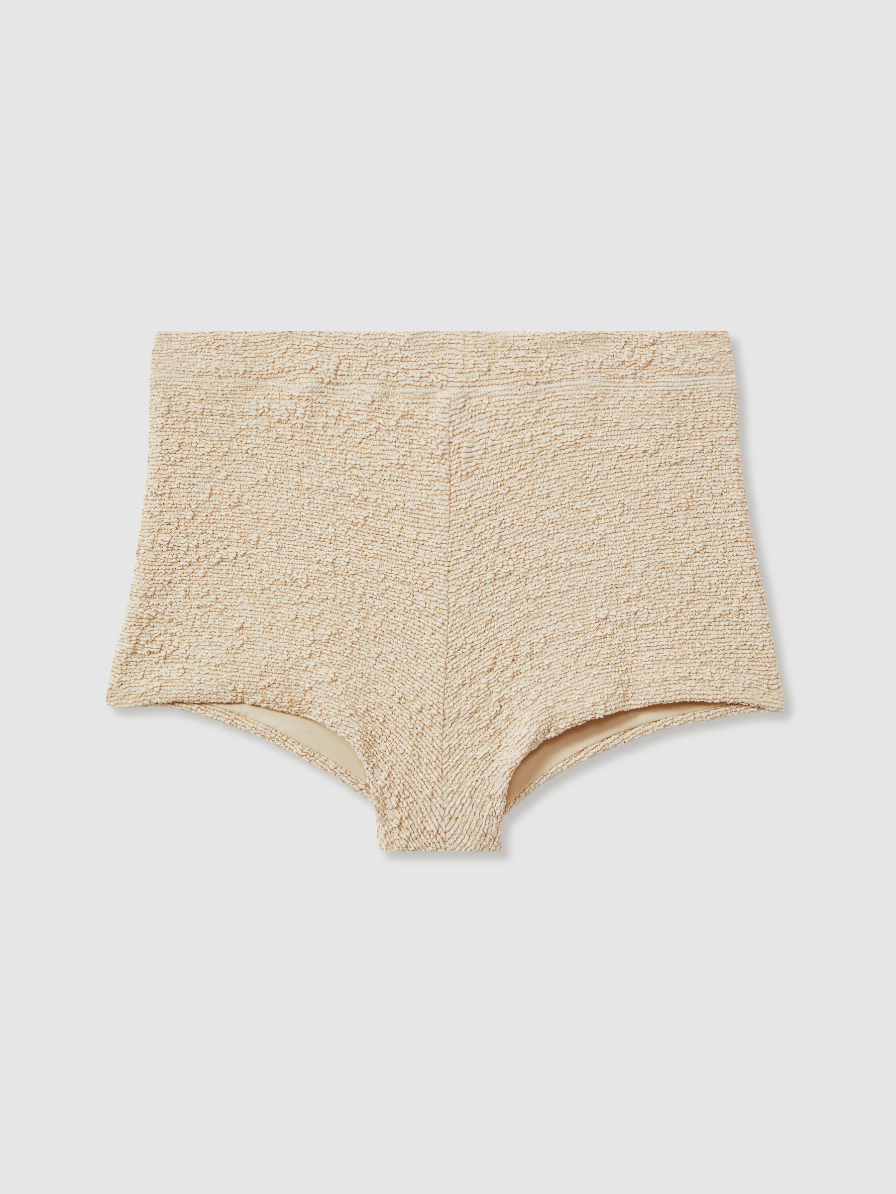 Sands Fox Natural The Upside Textured Metallic Swim Shorts - Image 1 of 2