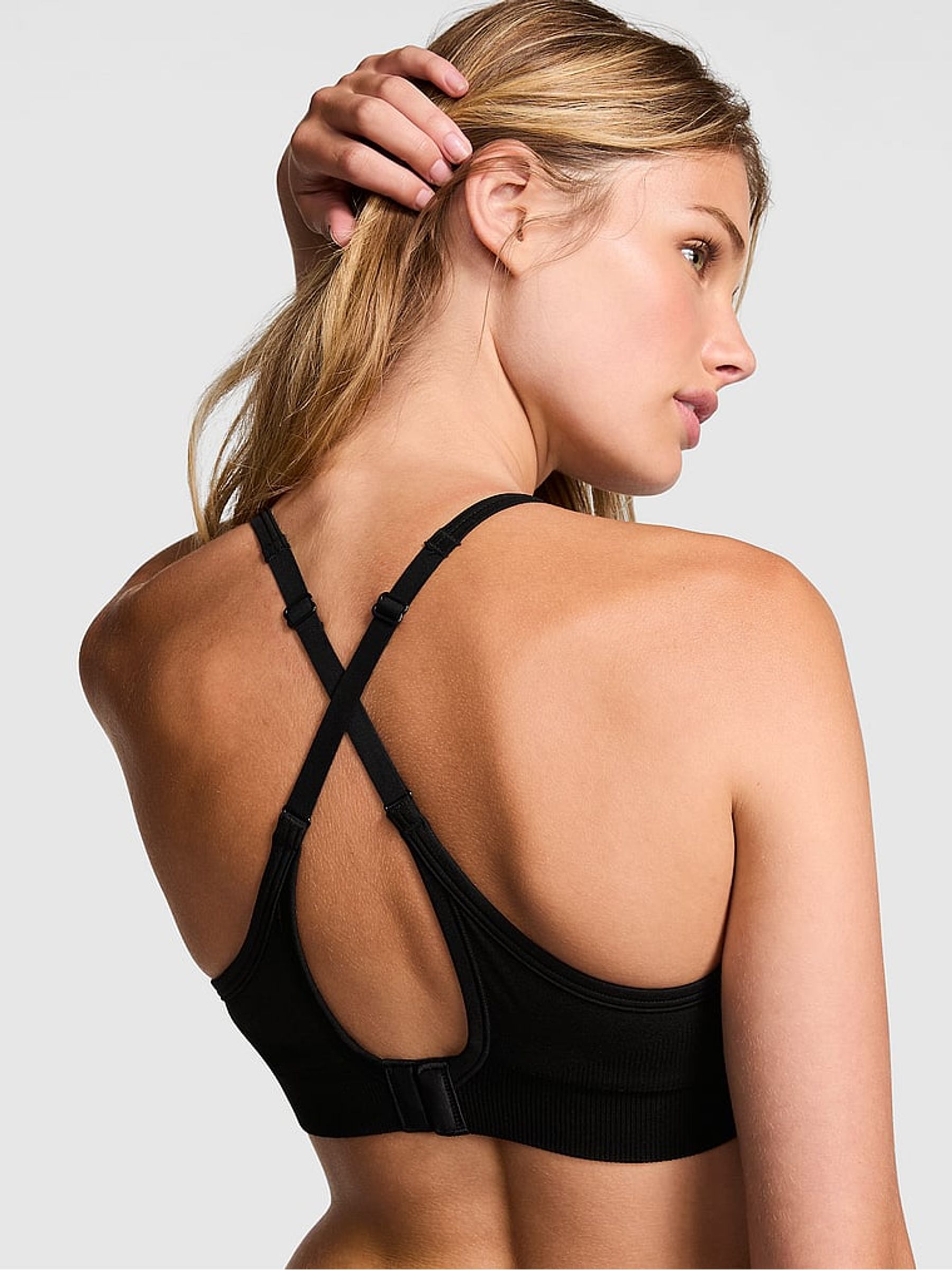 Black Sports Bra - Image 2 of 3