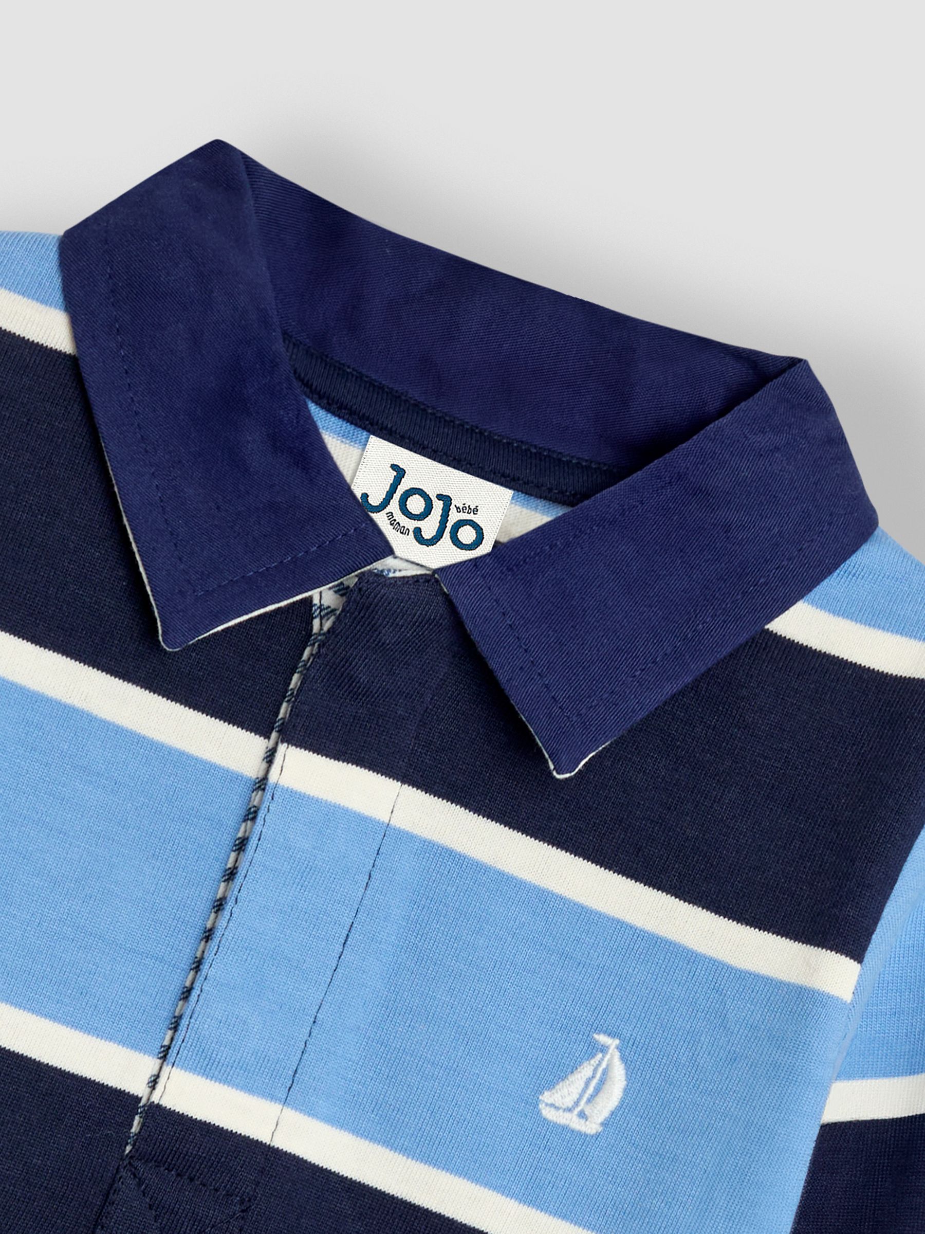 Blue Stripe Rugby Top - Image 3 of 3