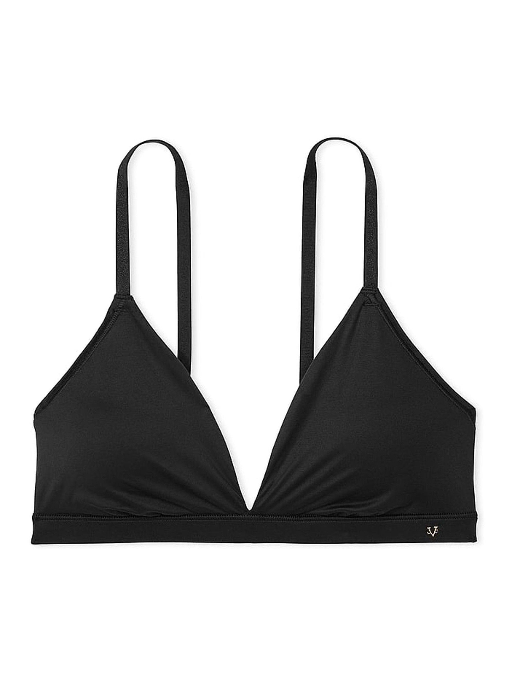 Black FeatherSoft™ Triangle Bralette - Image 3 of 3