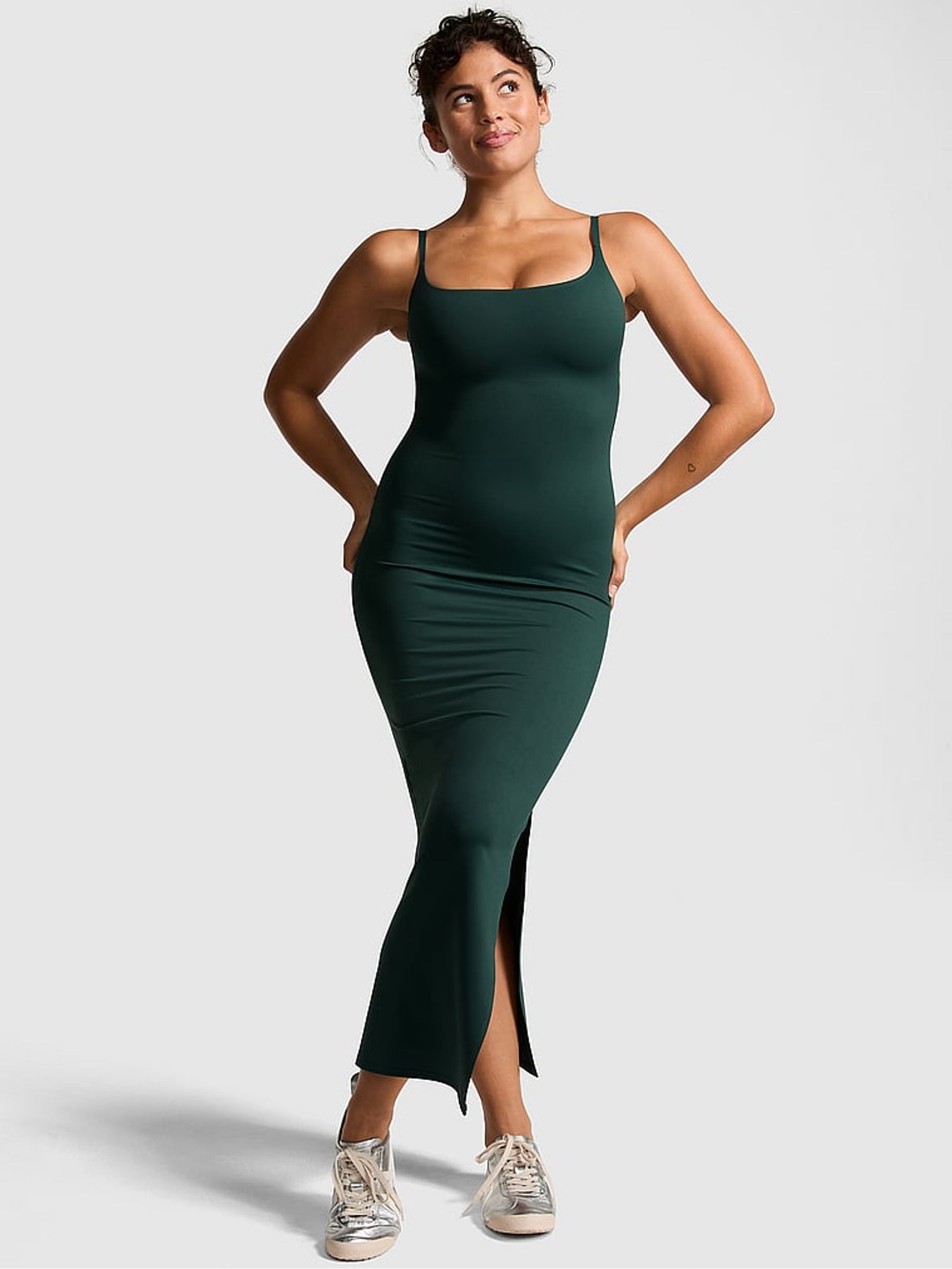 Deep Forest Green Relay Maxi Dress - Image 1 of 1