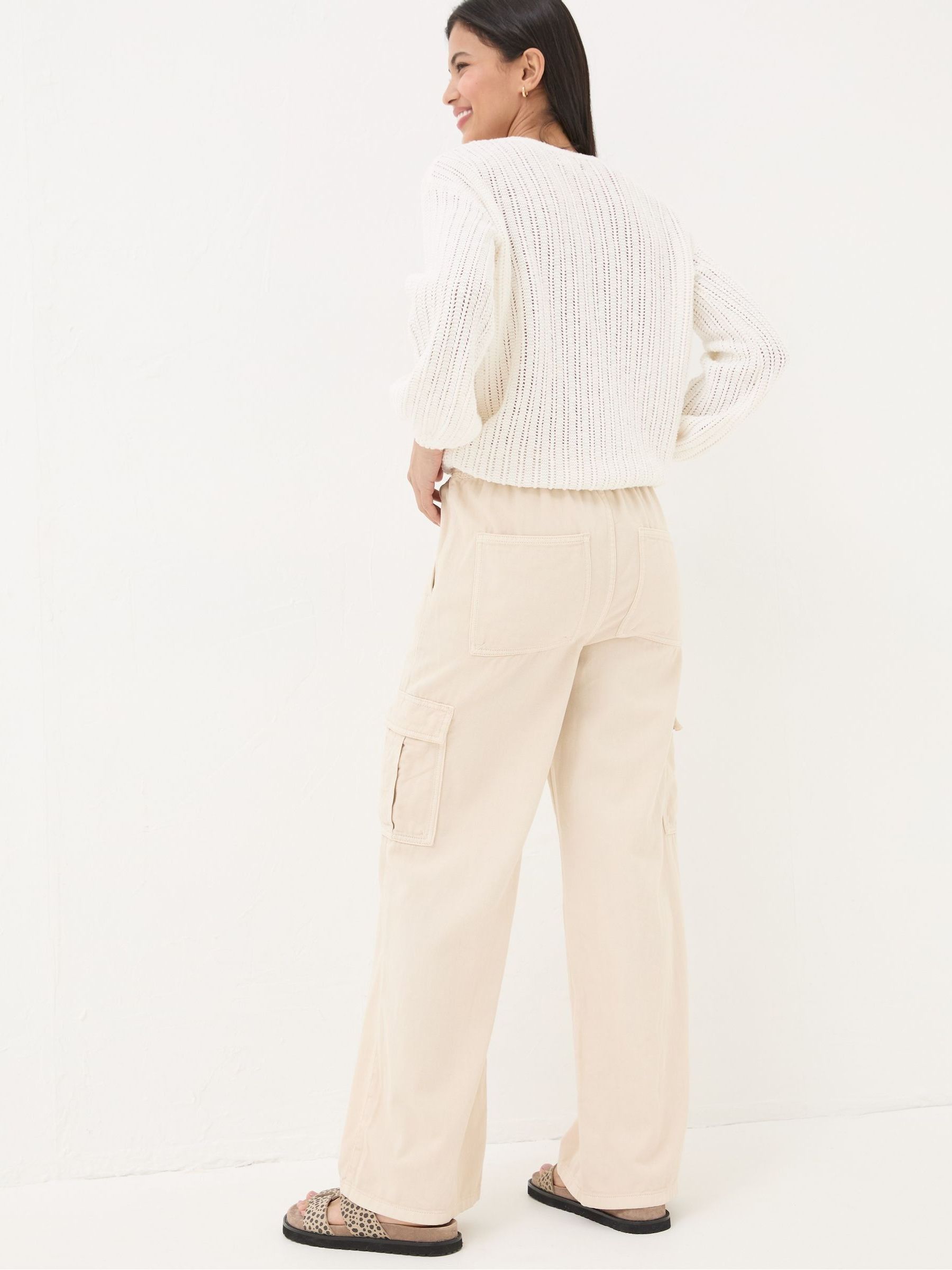 Carter Natural Cargo Wide Leg Jeans - Image 2 of 5