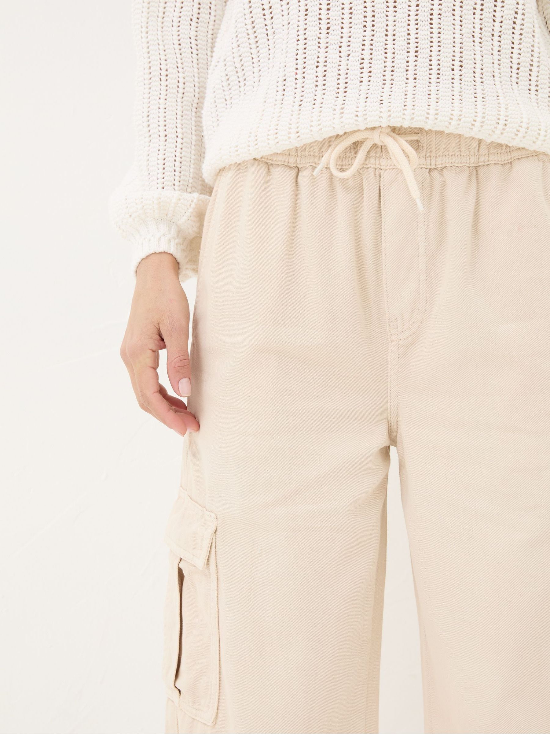Carter Natural Cargo Wide Leg Jeans - Image 4 of 5