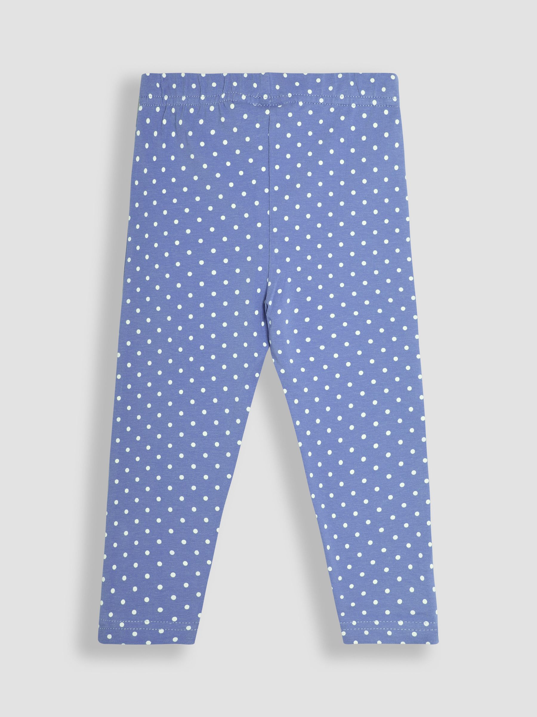 Navy Blue Bird Floral 2-Pack Autumn Ditsy Floral Leggings - Image 2 of 9