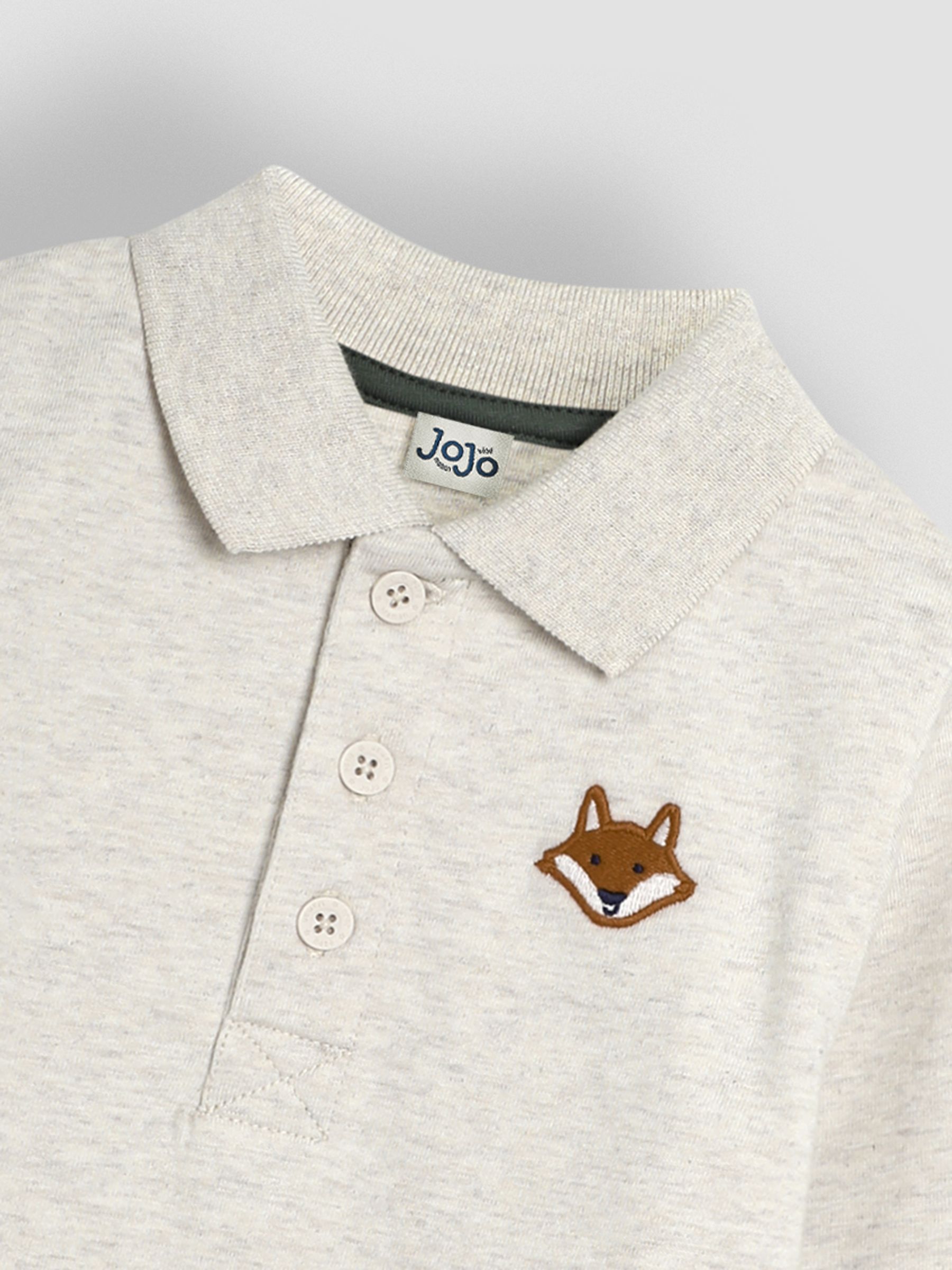 Natural Fox Polo Shirt - Image 3 of 3