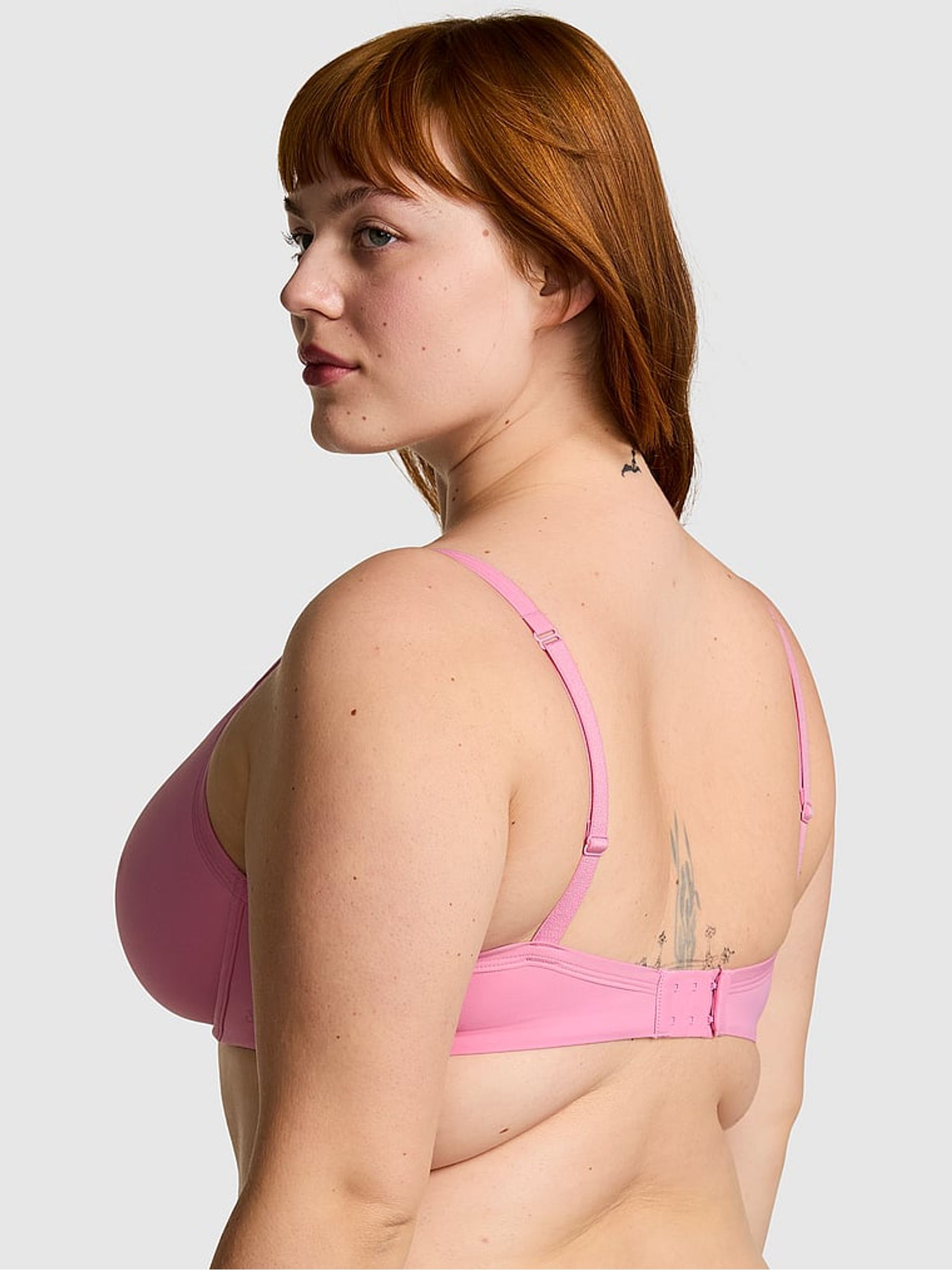 Pink Moonstone Soft Stretch Unlined Scoop Bra - Image 2 of 3