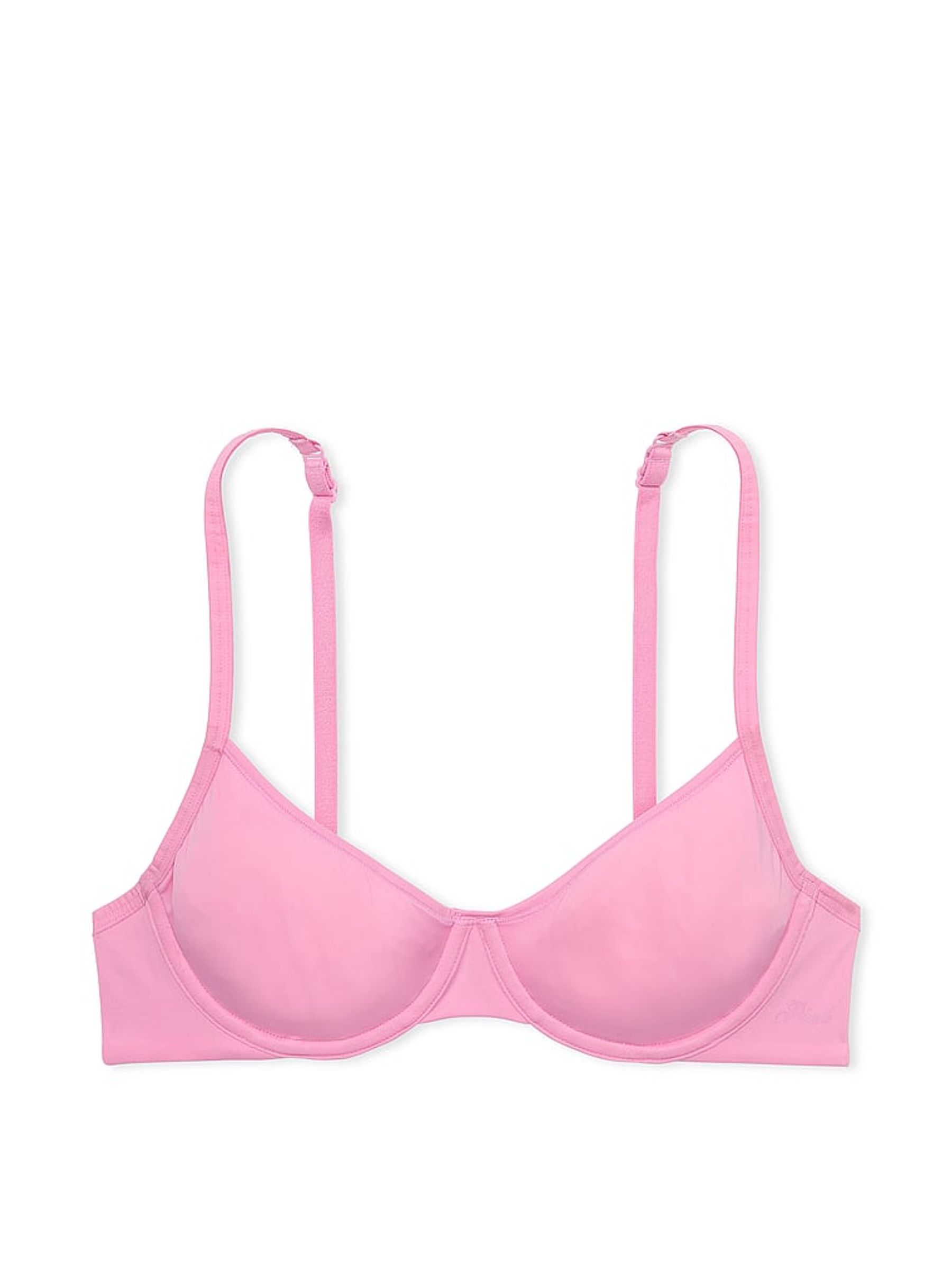 Pink Moonstone Soft Stretch Unlined Scoop Bra - Image 3 of 3