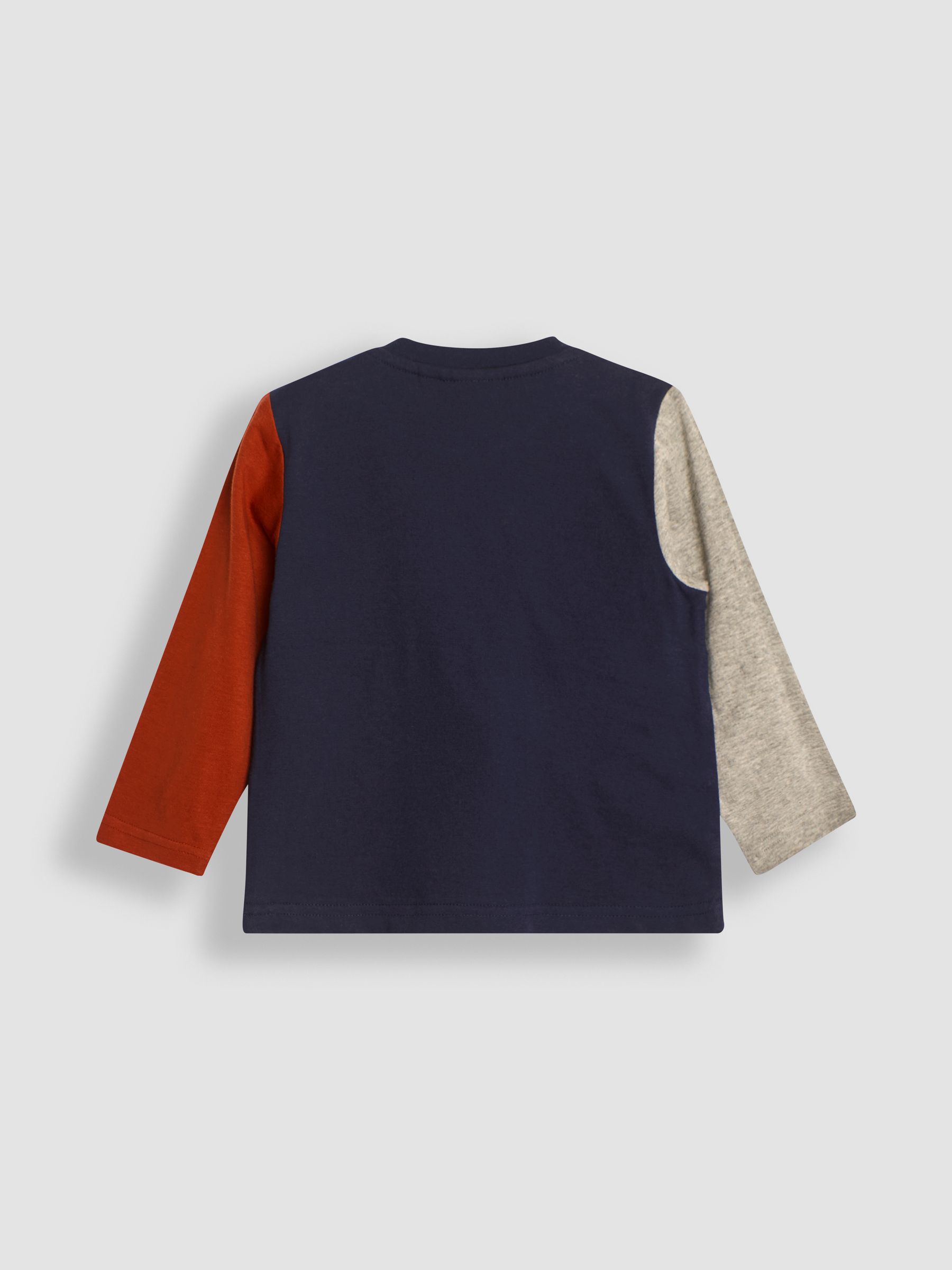 Navy Fox & Badger Appliqué and Embroidered Top - Image 2 of 3