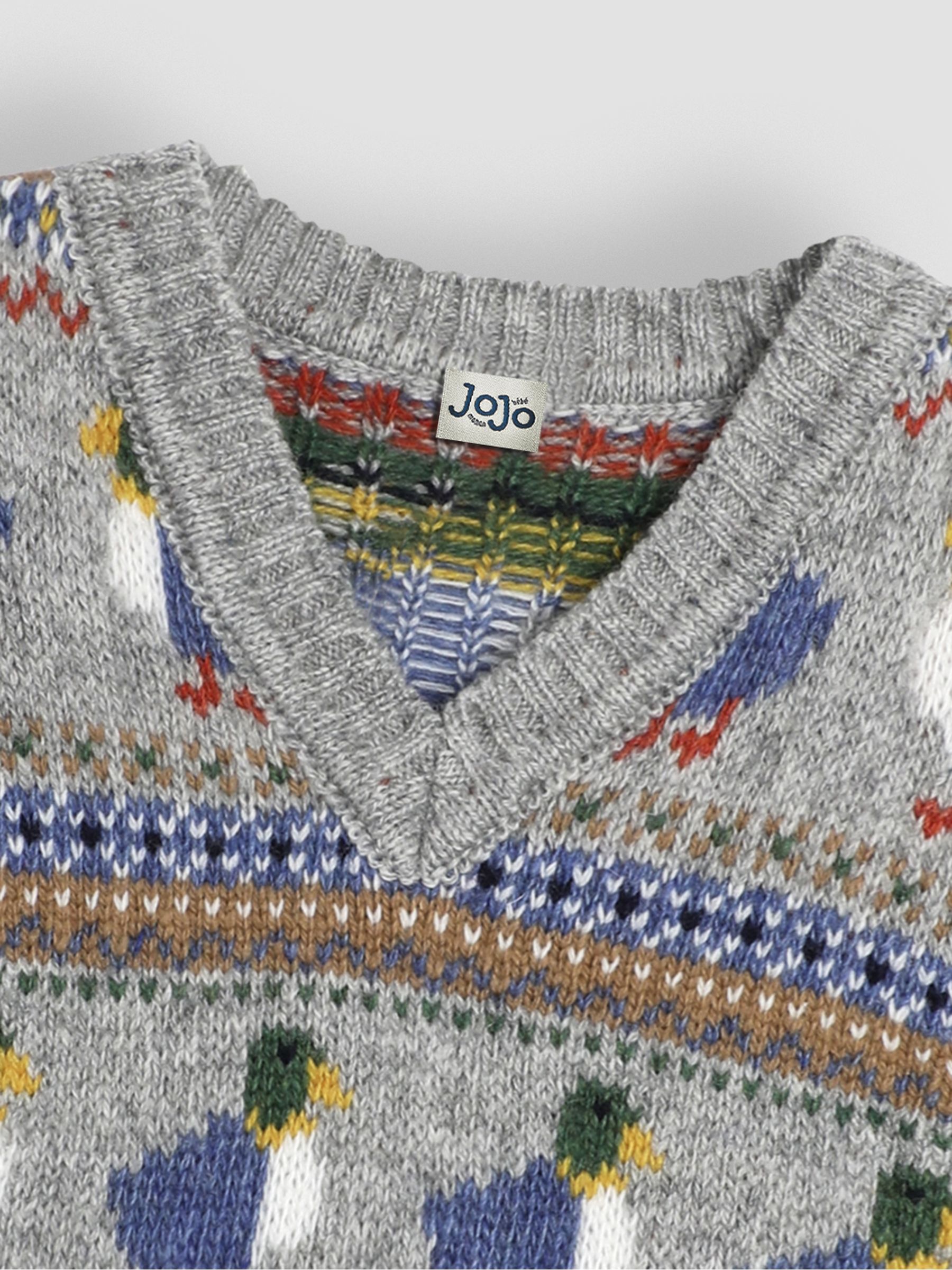 Grey Marl Duck Knit Tank Top - Image 5 of 5