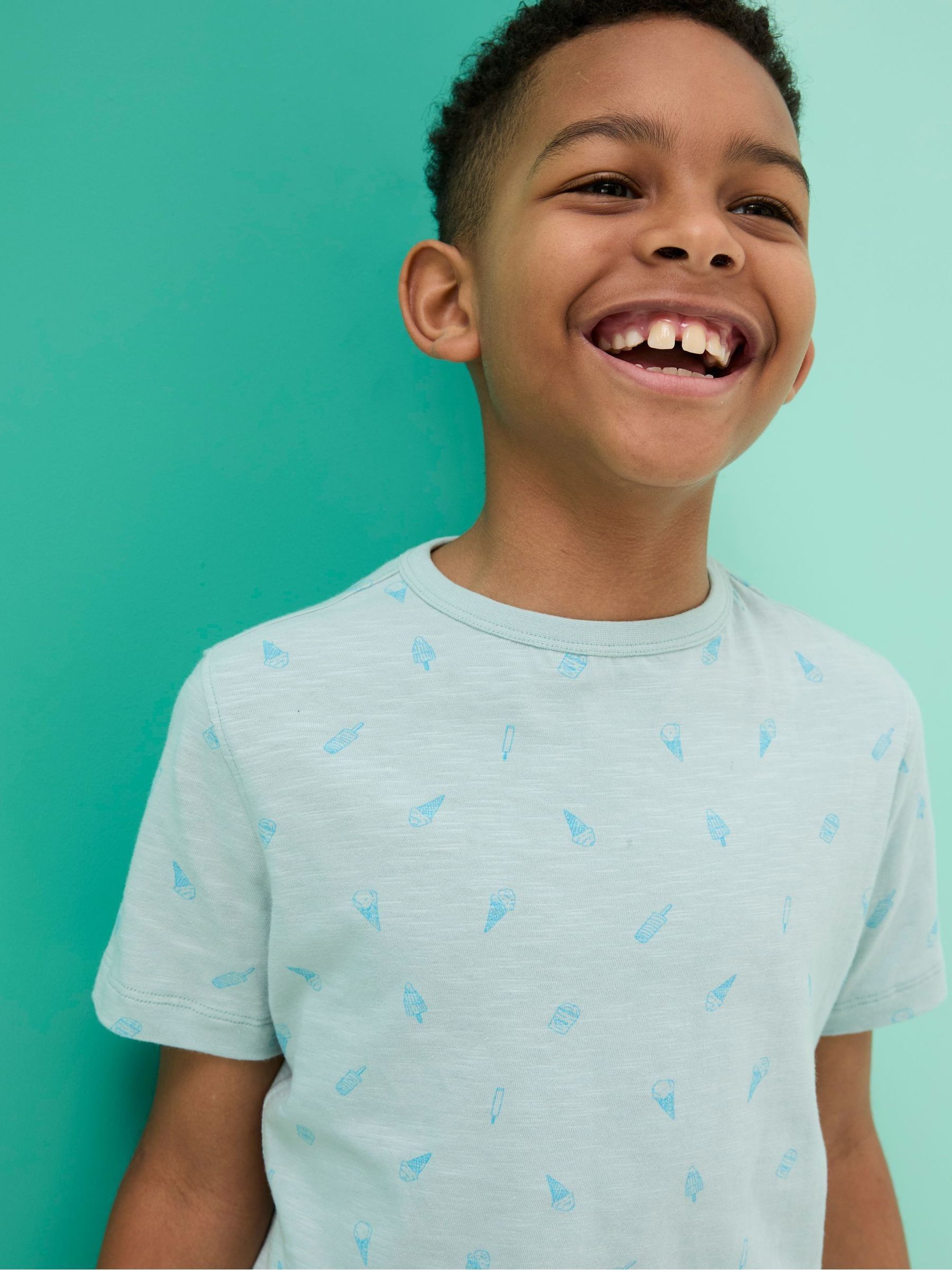 Judes Green All-Over Print T-Shirt - Image 4 of 6