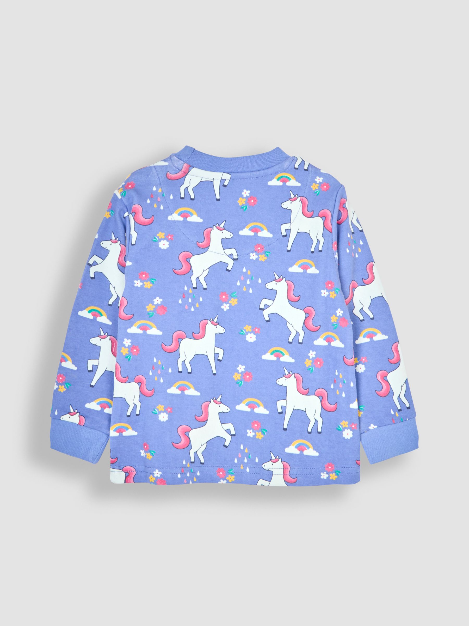 Lilac Unicorn Glow In the Dark Pyjamas - Image 3 of 5