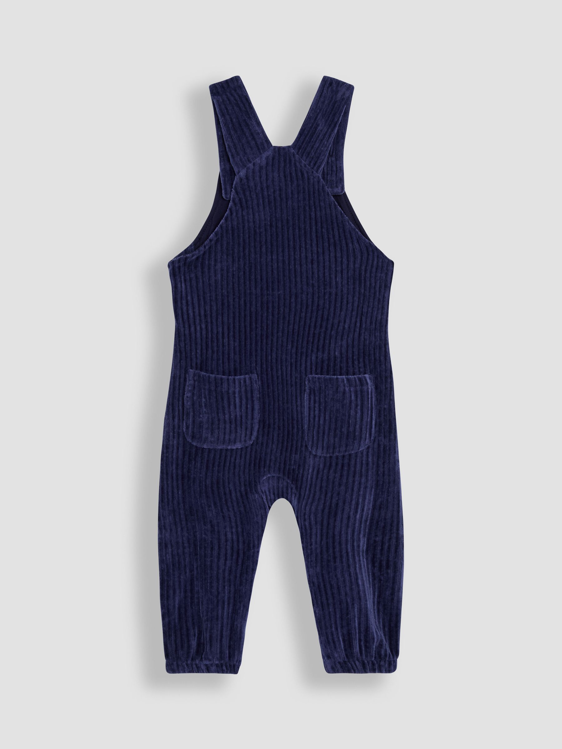 Navy Appliqué Dungarees & Print Top Set - Image 3 of 7